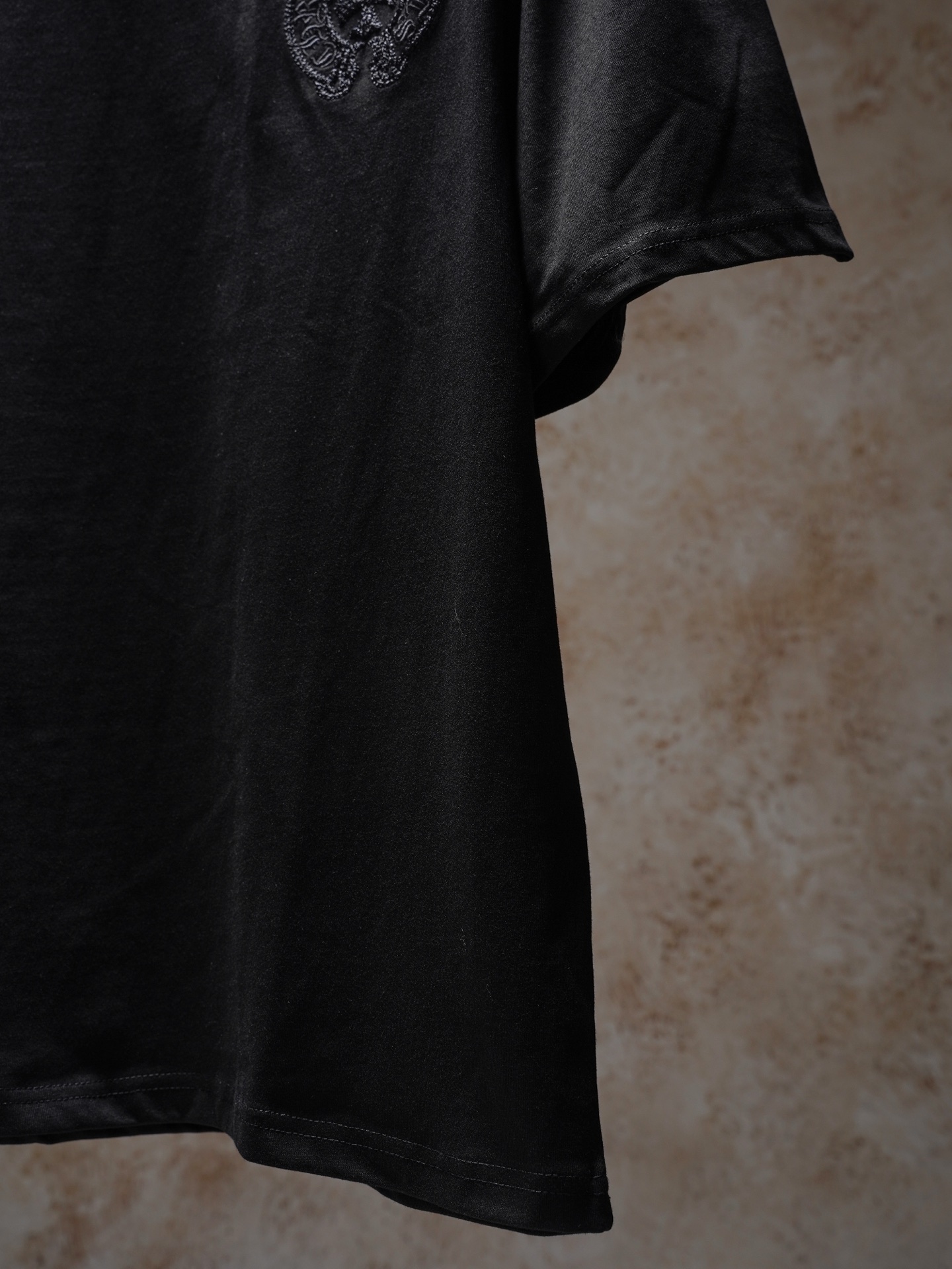 Chrome Hearts ChtomeHearta/克罗心 前后马蹄刺绣T恤短袖