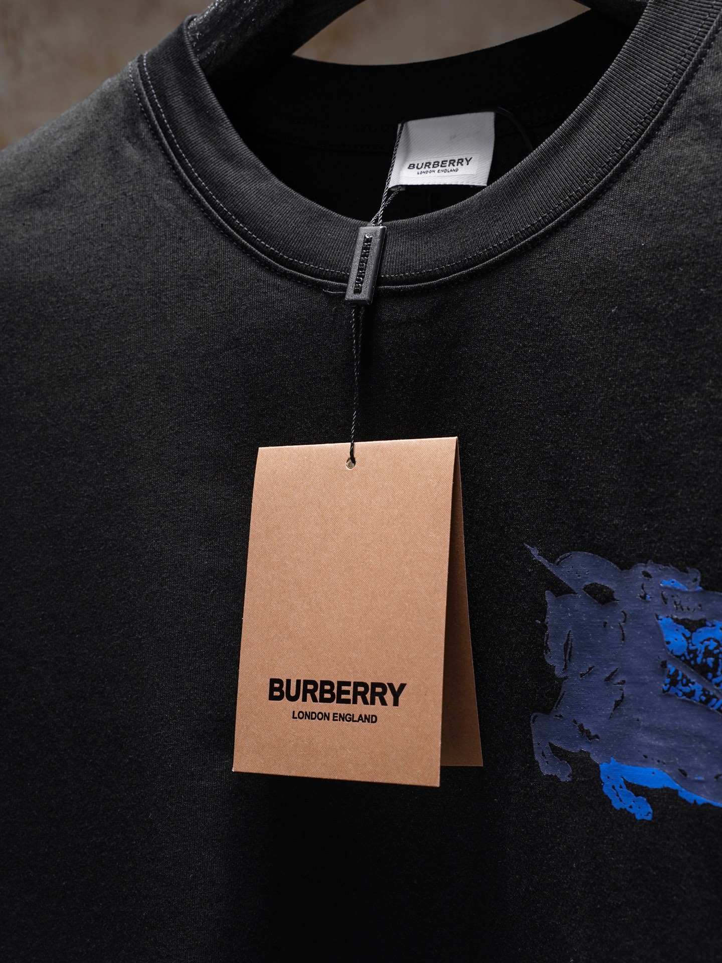Burberry Burberry巴宝莉 胸前印花logo短袖T恤