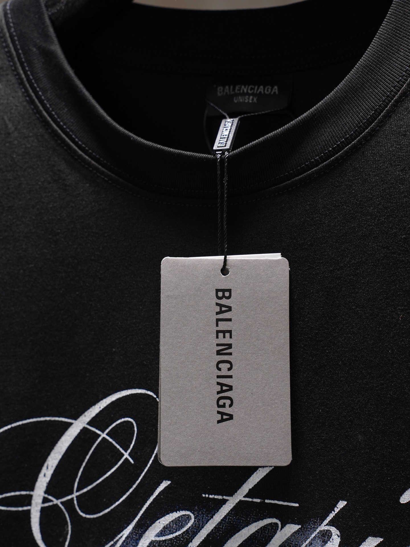 Balenciaga BALENCIAGA巴黎世家图案印花短袖T恤