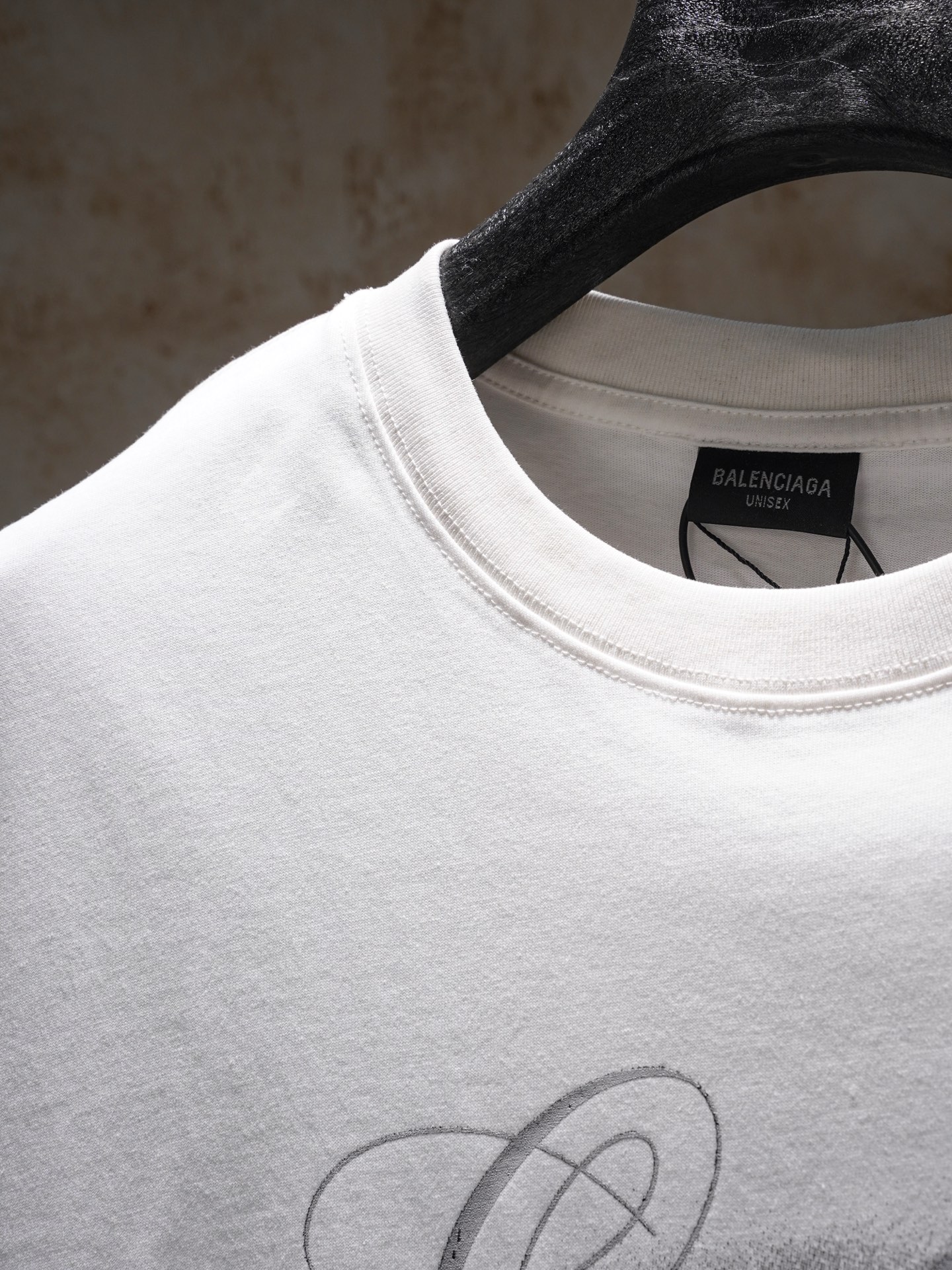 Balenciaga BALENCIAGA巴黎世家图案印花短袖T恤