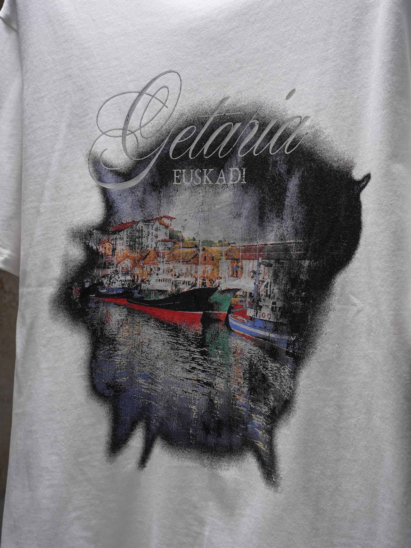 Balenciaga BALENCIAGA巴黎世家图案印花短袖T恤