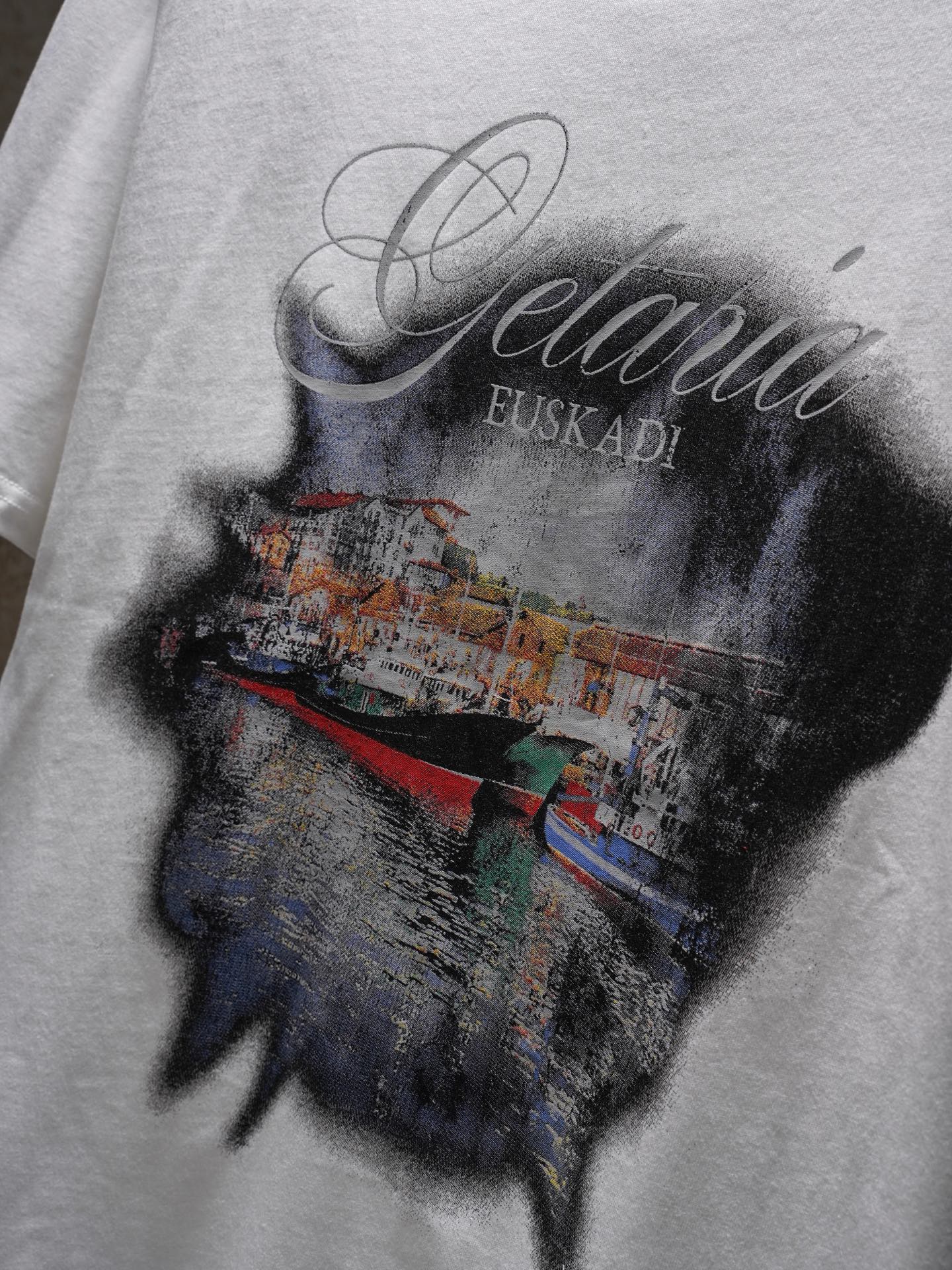 Balenciaga BALENCIAGA巴黎世家图案印花短袖T恤