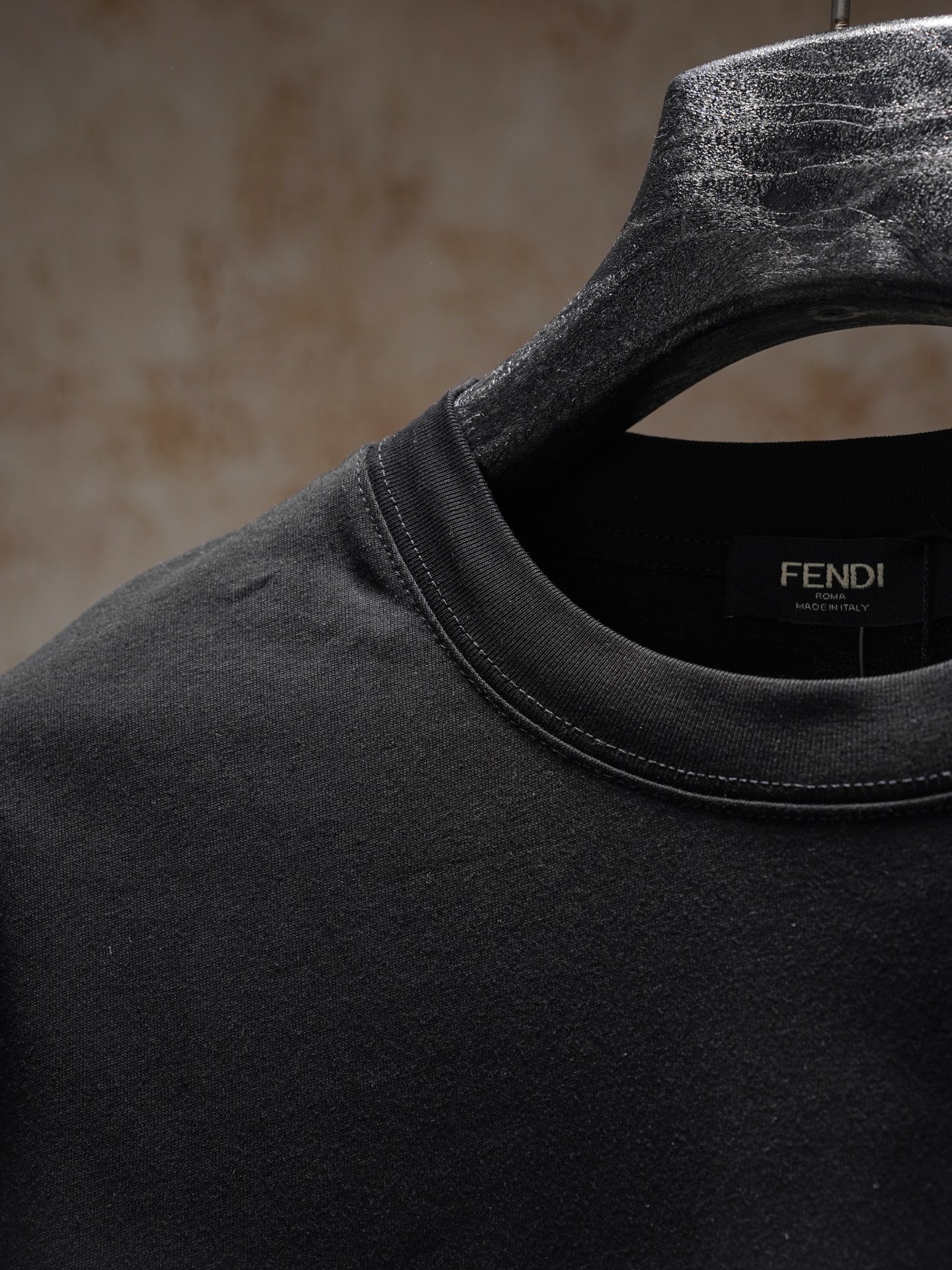 Fendi Fendi/芬迪 字母刺绣短袖T恤
