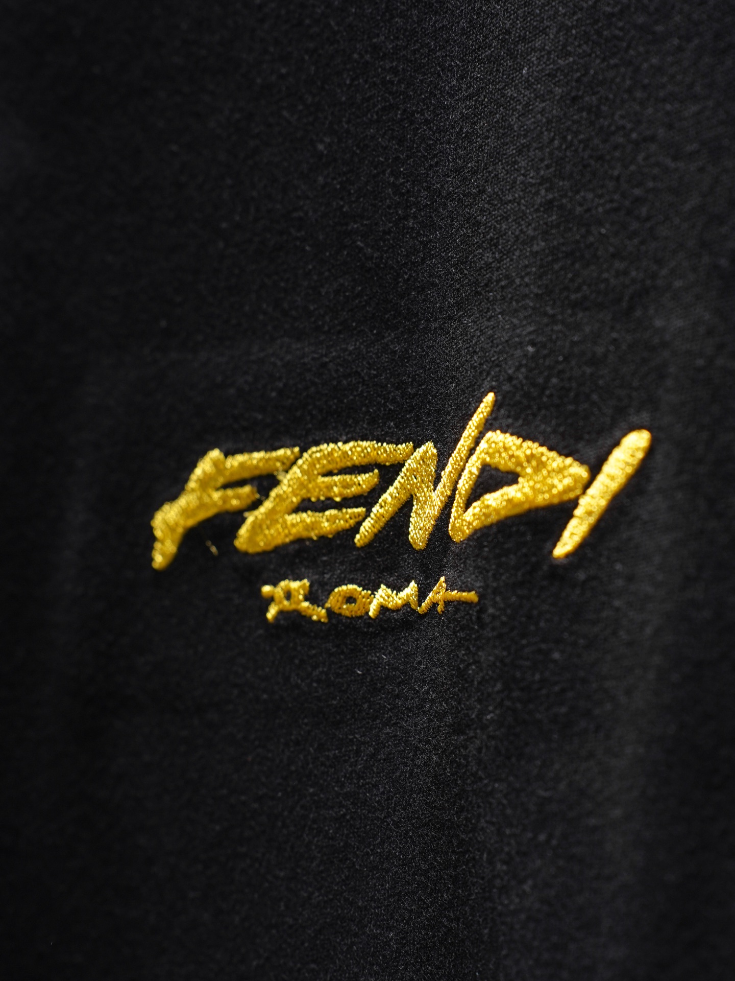 Fendi Fendi/芬迪 字母刺绣短袖T恤