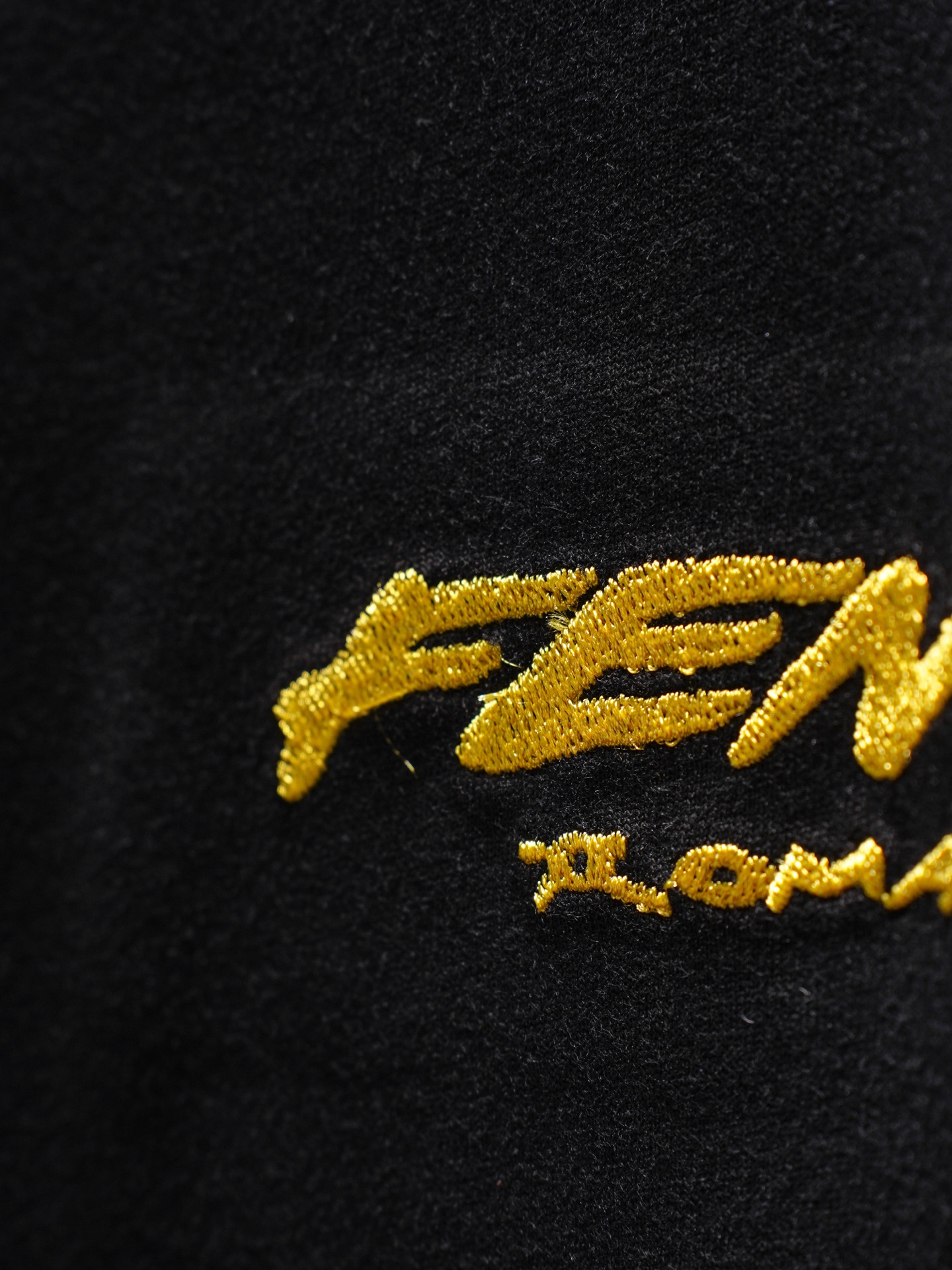 Fendi Fendi/芬迪 字母刺绣短袖T恤