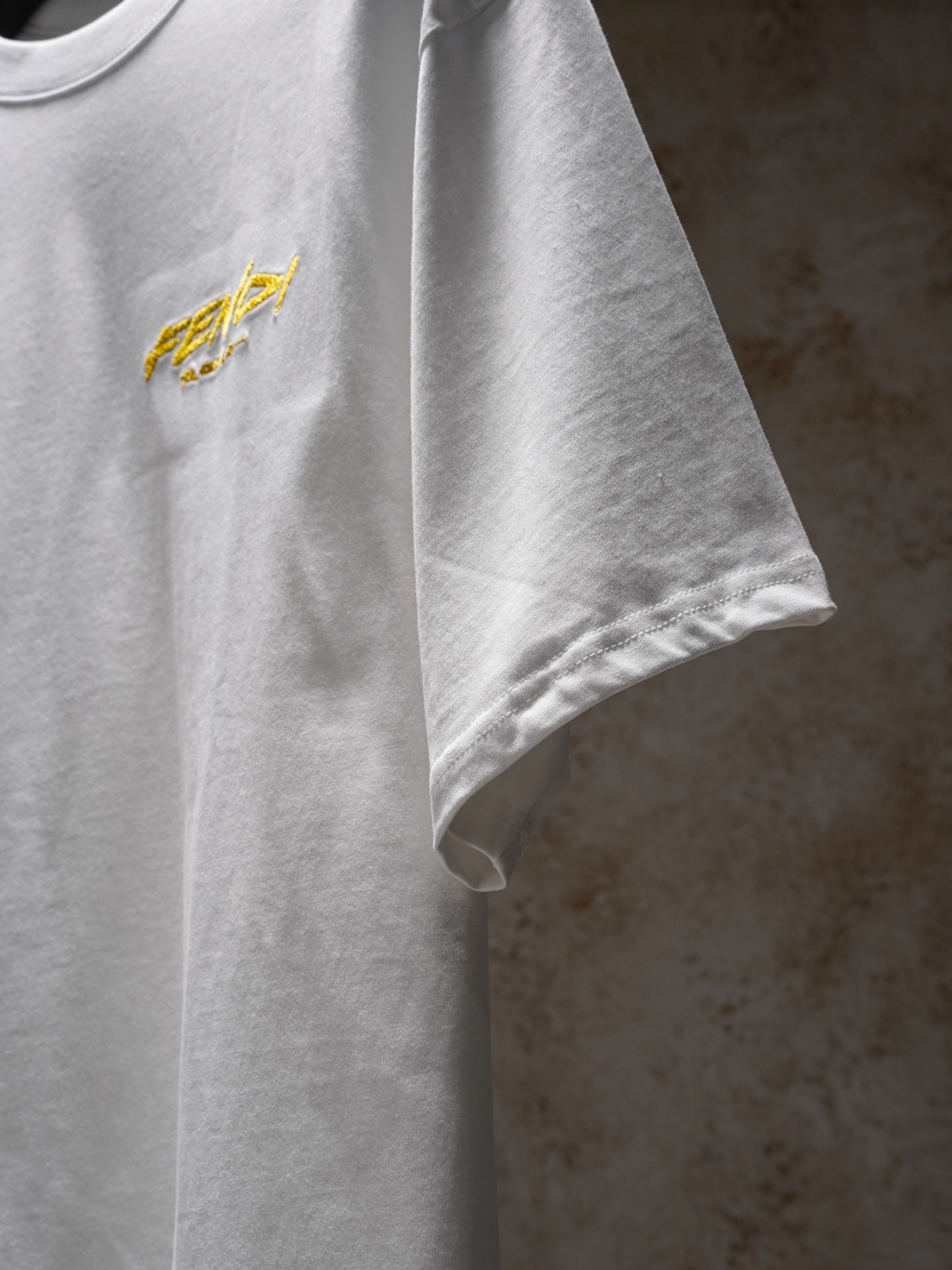 Fendi Fendi/芬迪 字母刺绣短袖T恤