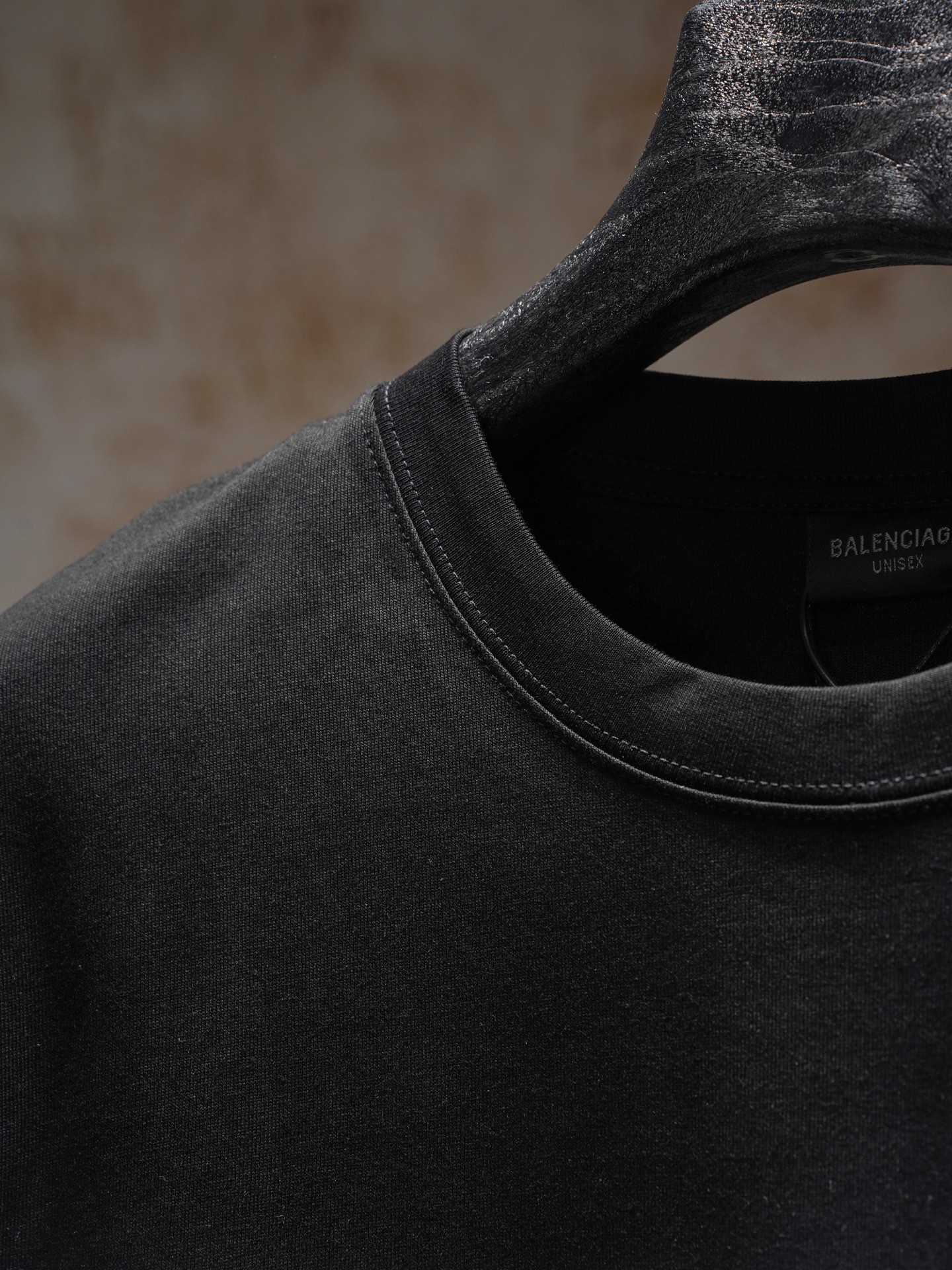 Balenciaga BALENCIAGA巴黎世家3B溶解字母短袖T恤