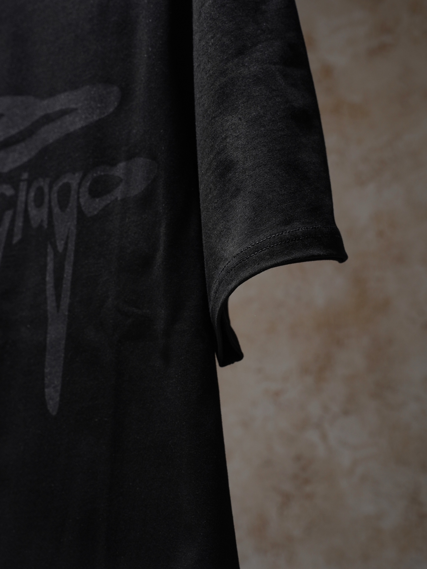 Balenciaga BALENCIAGA巴黎世家3B溶解字母短袖T恤
