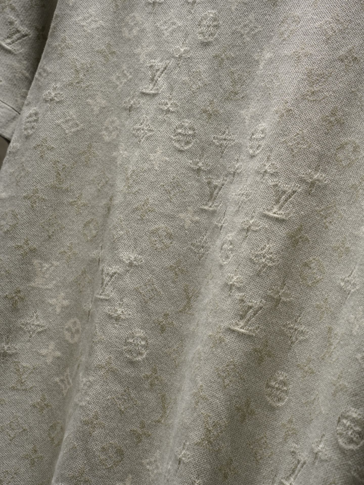 Louis Vuitton LOUIS VUITTON 26SSMONOGRAM提花圆领衫
