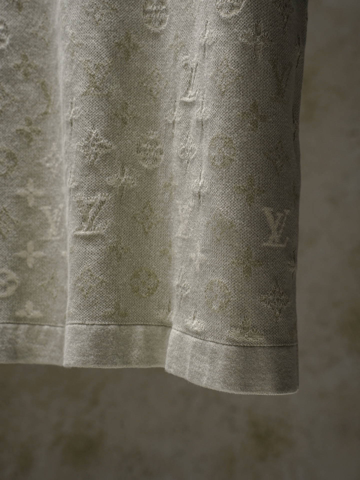 Louis Vuitton LOUIS VUITTON 26SSMONOGRAM提花圆领衫