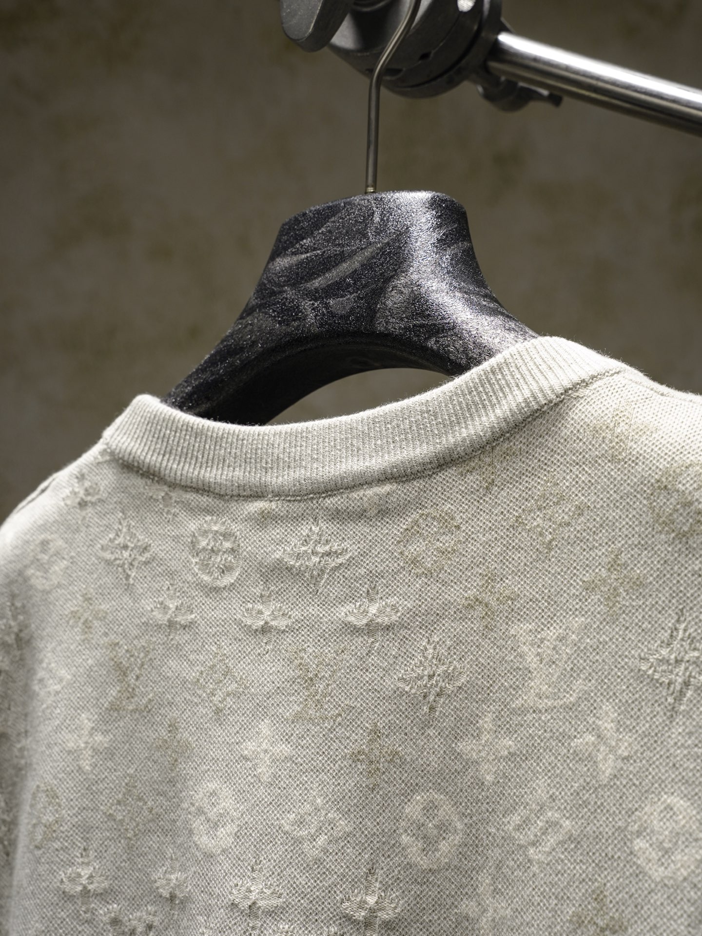 Louis Vuitton LOUIS VUITTON 26SSMONOGRAM提花圆领衫