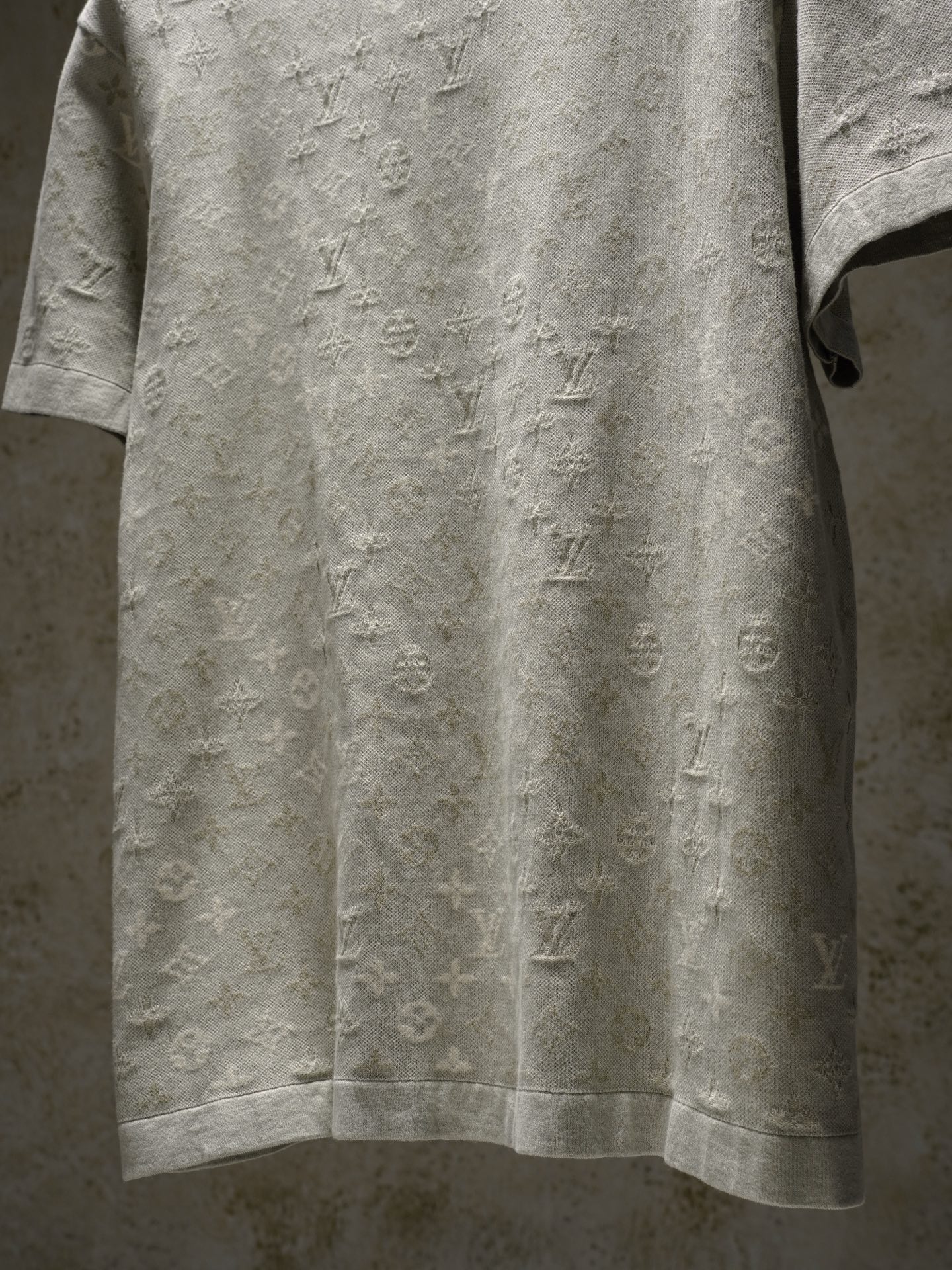 Louis Vuitton LOUIS VUITTON 26SSMONOGRAM提花圆领衫