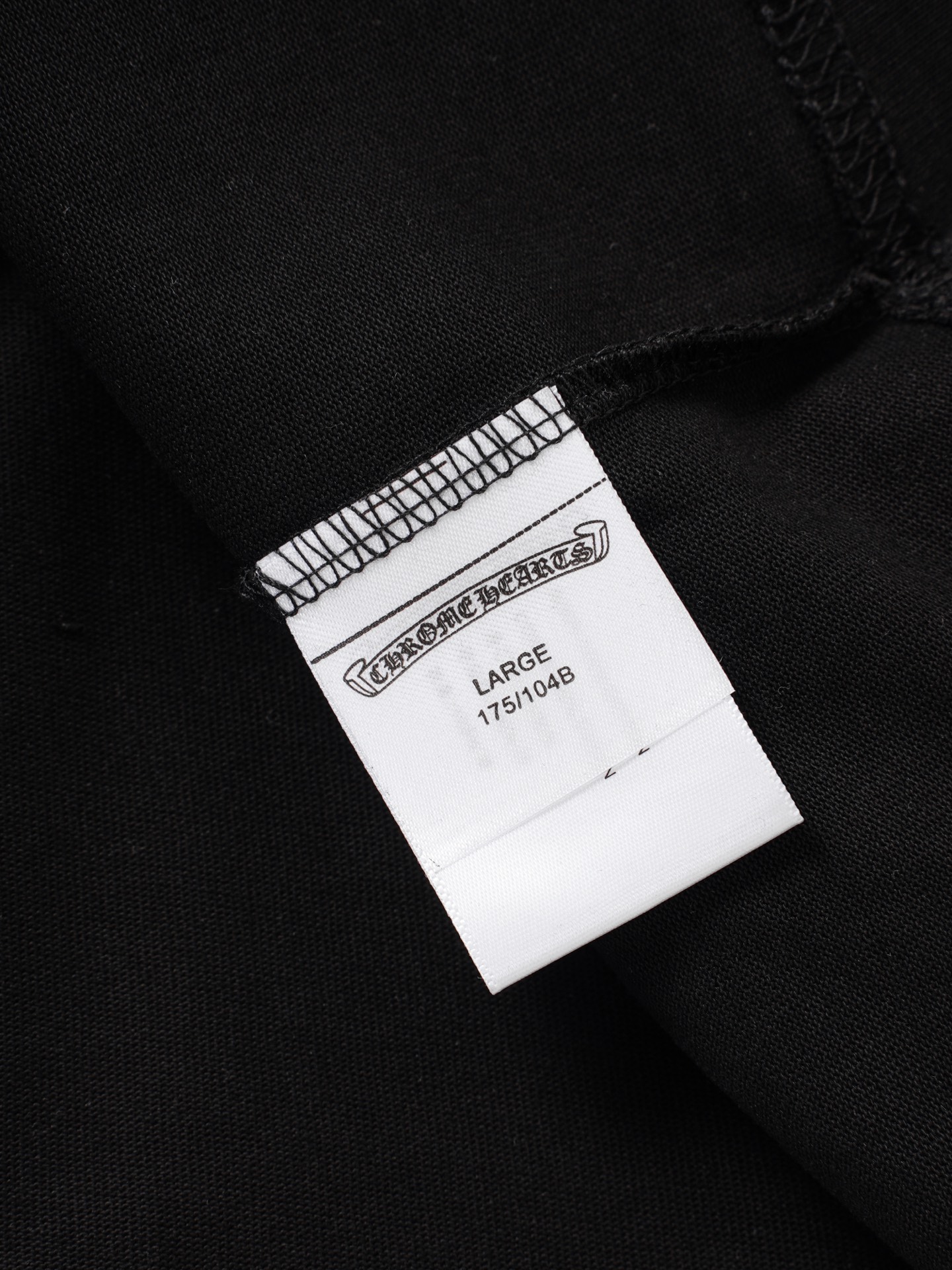 Chrome Hearts ChtomeHearta/克罗心马蹄磨破T恤短袖