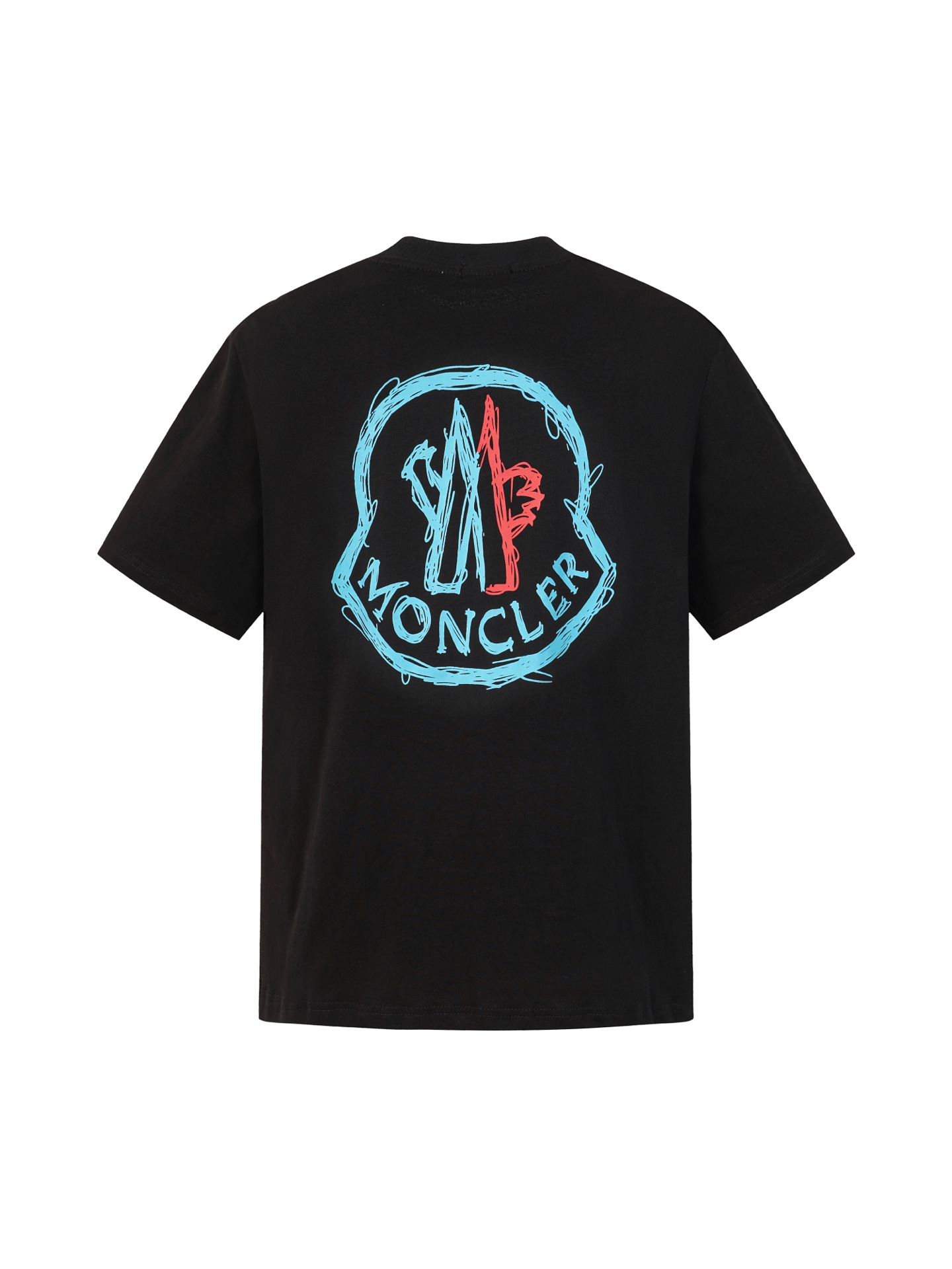 Moncler Moncler/蒙口logo胶浆印花短袖T恤