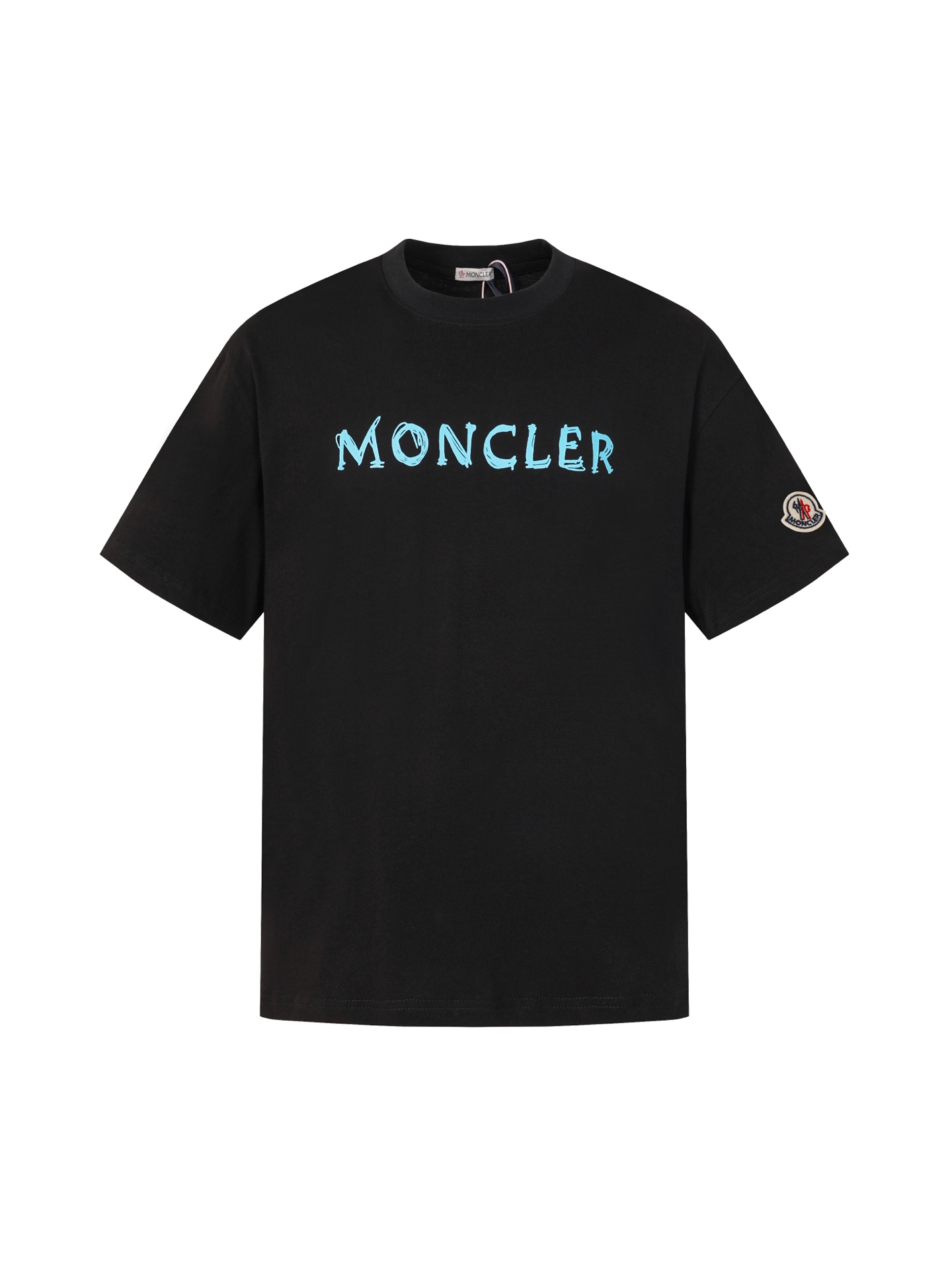 Moncler Moncler/蒙口logo胶浆印花短袖T恤