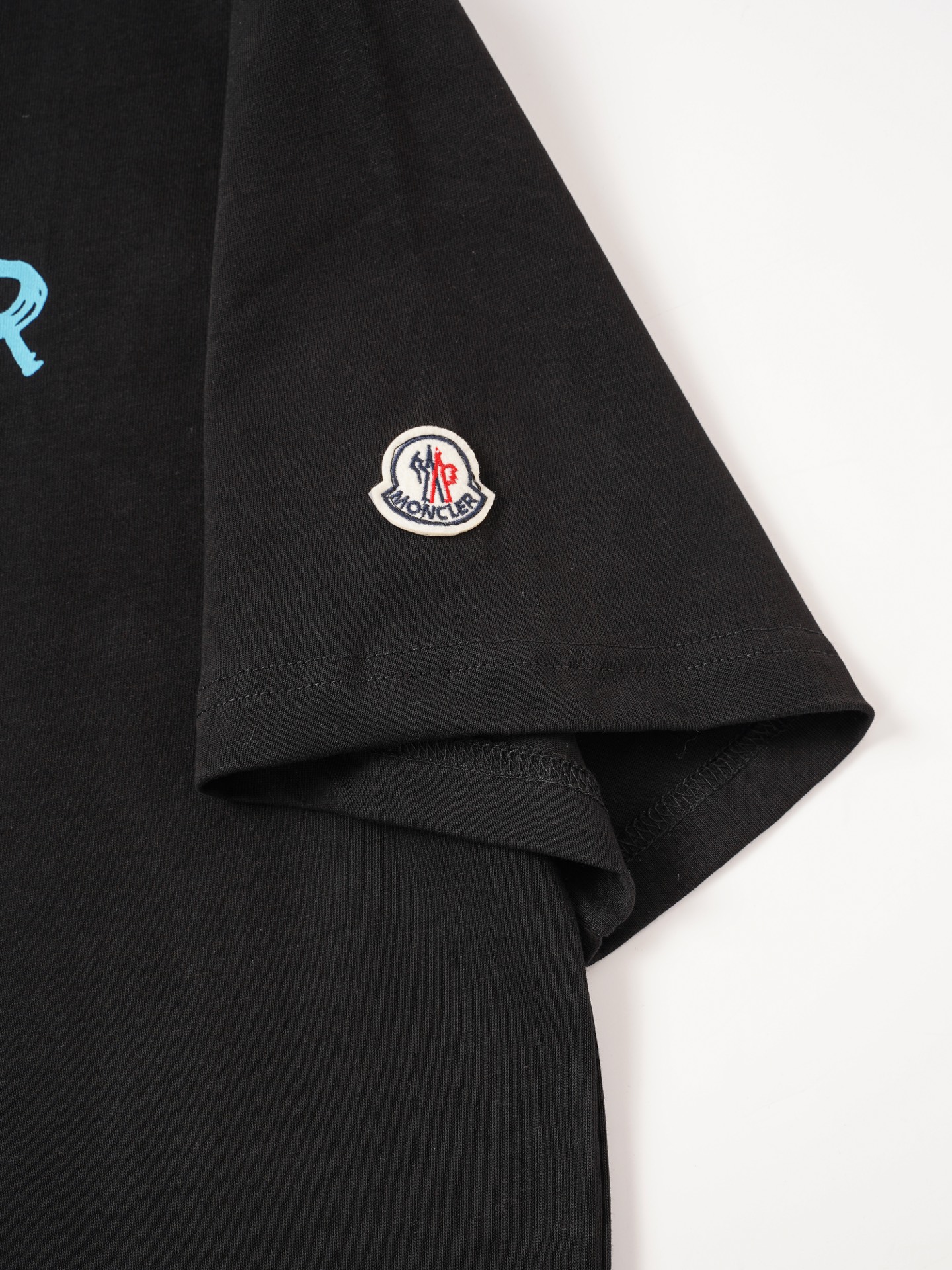 Moncler Moncler/蒙口logo胶浆印花短袖T恤