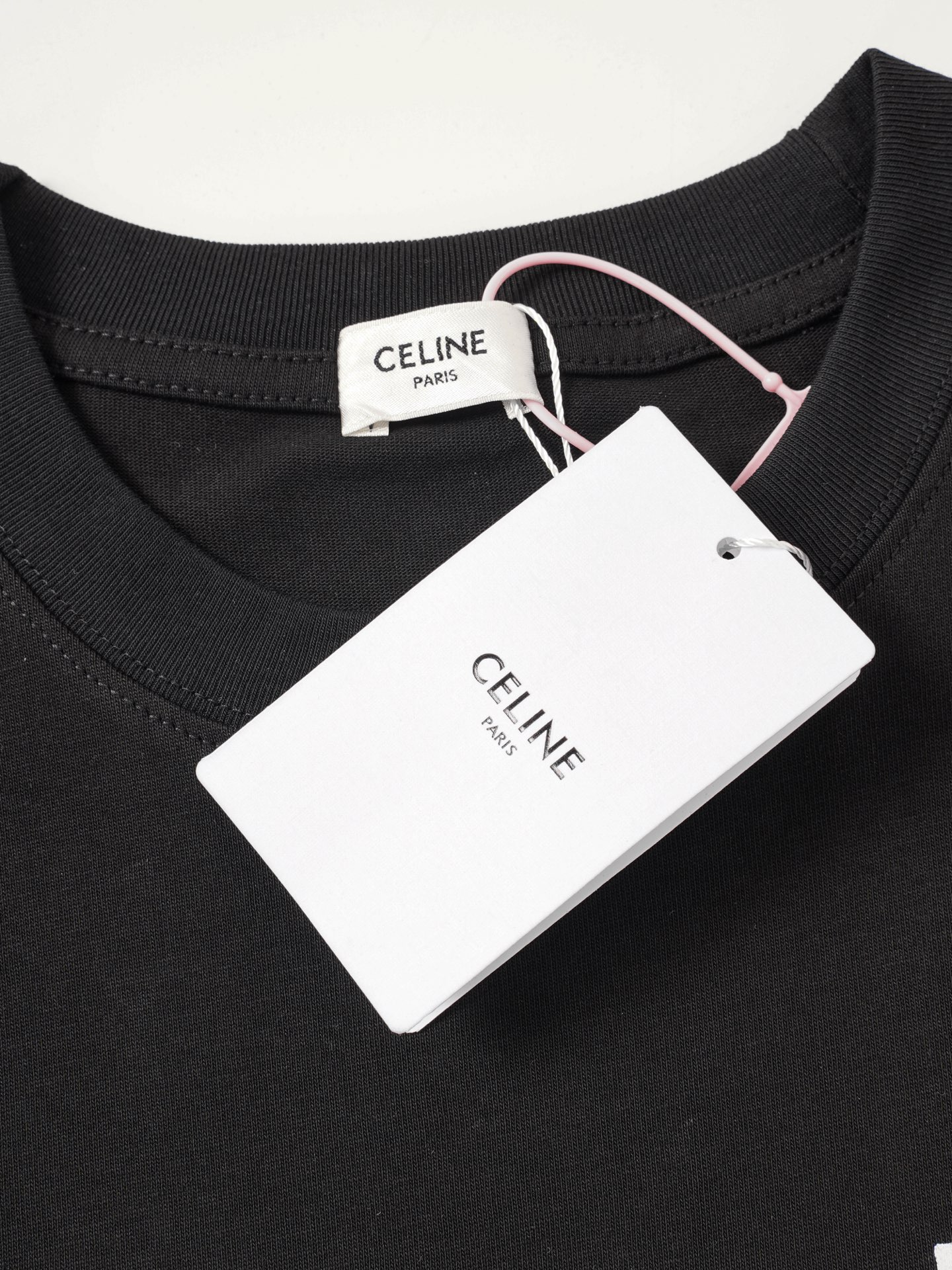 Celine Celine/ 赛琳26ss马年限定印花双纱纯棉短袖T恤
