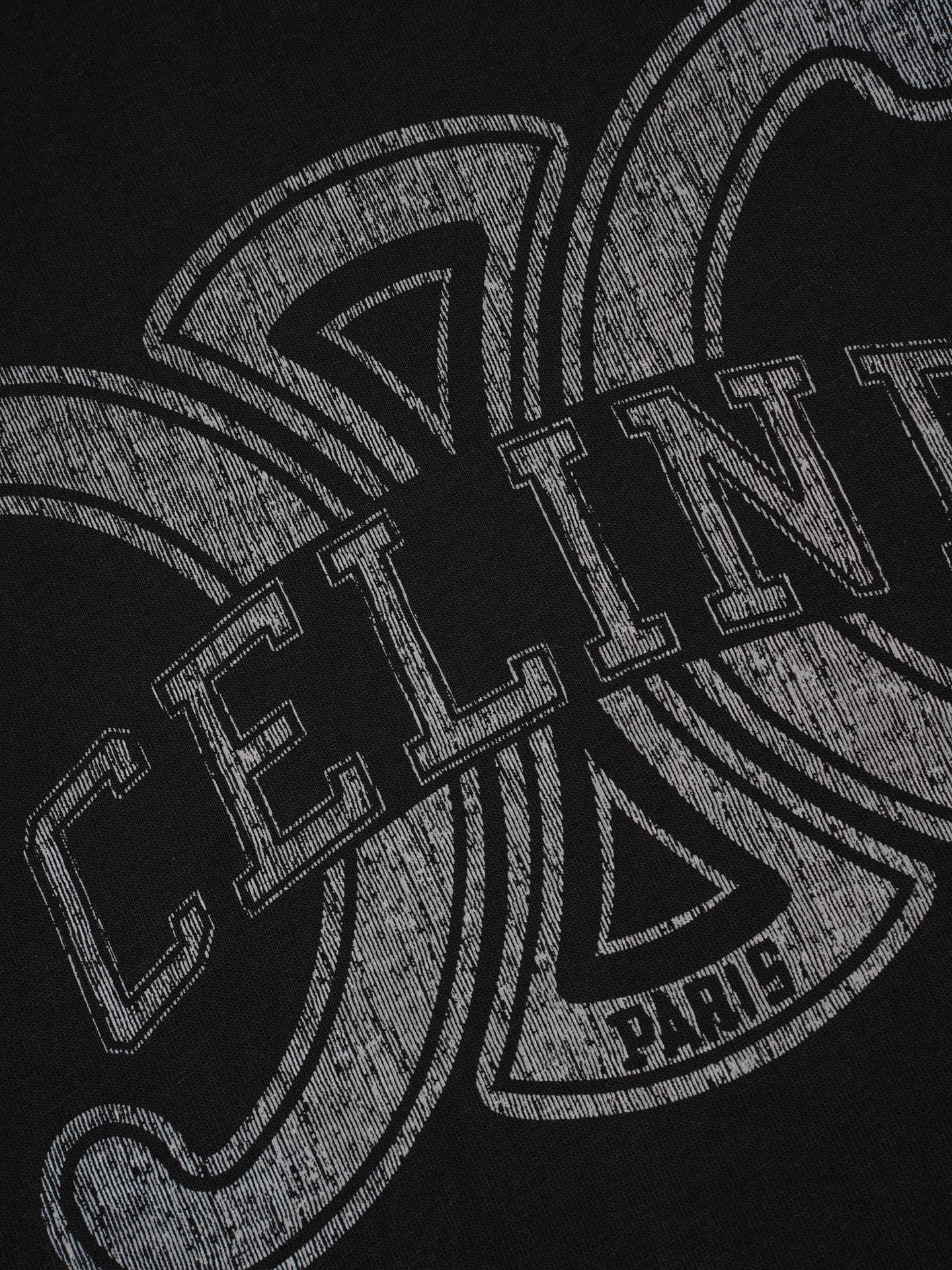 Celine CELINE赛琳logo印花纯棉短袖T恤