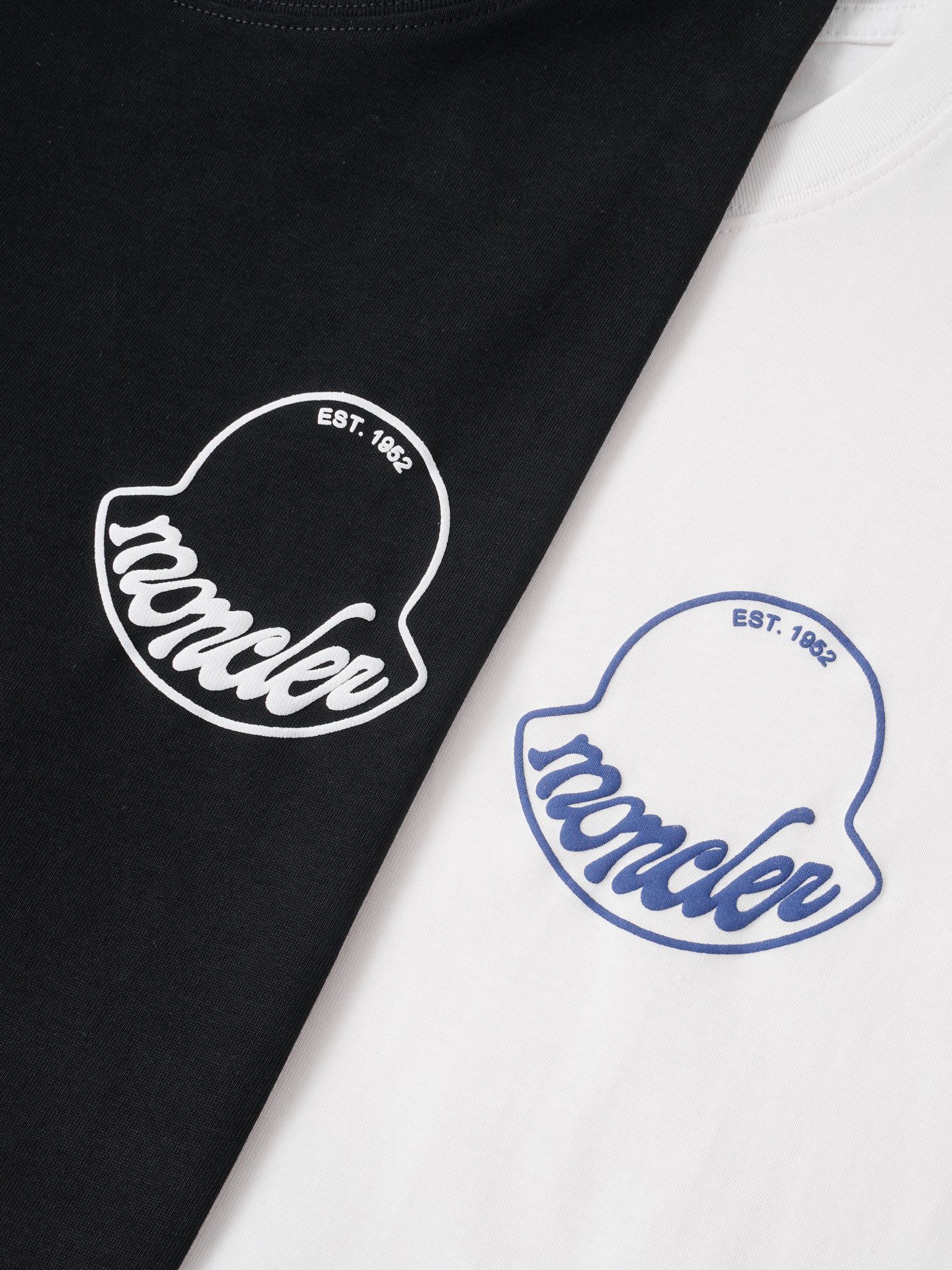 Moncler Moncler/蒙口logo发泡短袖T恤