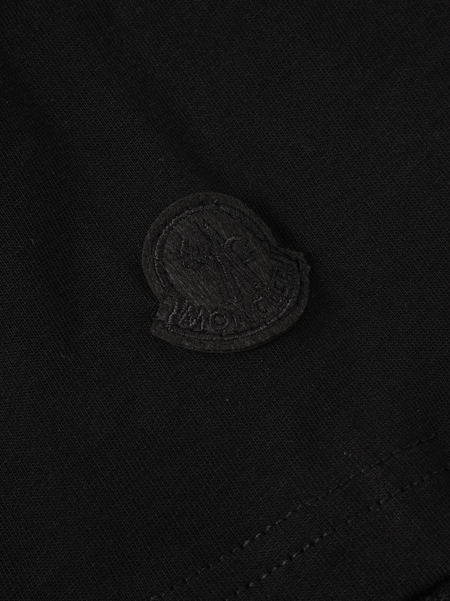 Moncler Moncler/蒙口logo发泡短袖T恤