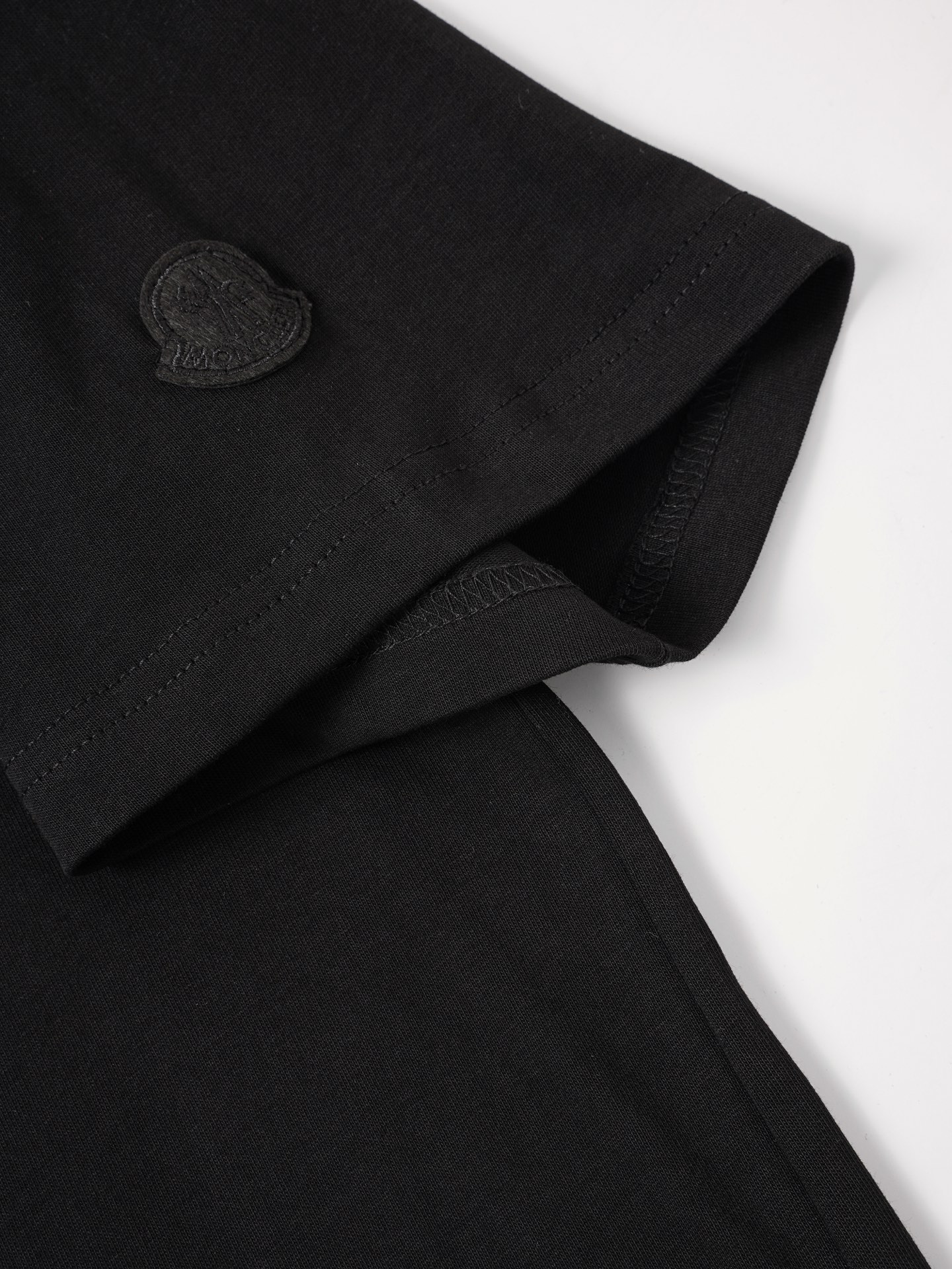 Moncler Moncler/蒙口logo发泡短袖T恤