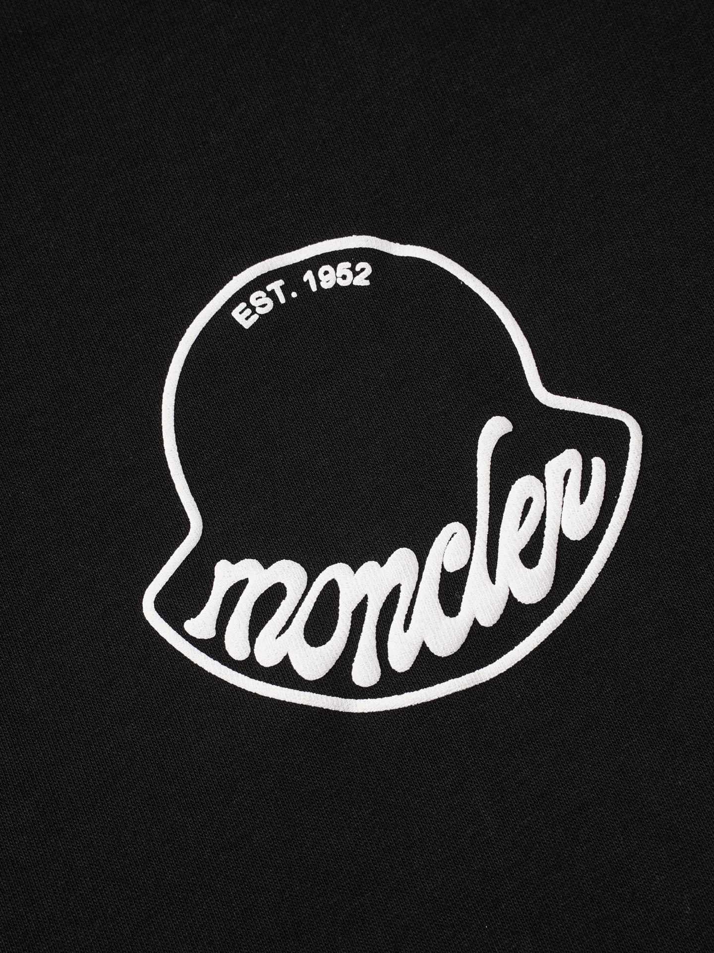 Moncler Moncler/蒙口logo发泡短袖T恤