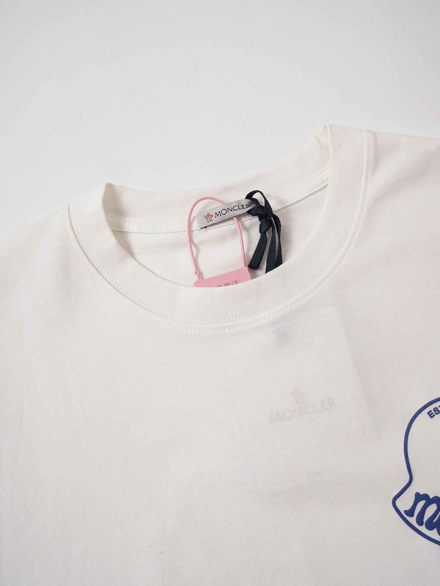 Moncler Moncler/蒙口logo发泡短袖T恤