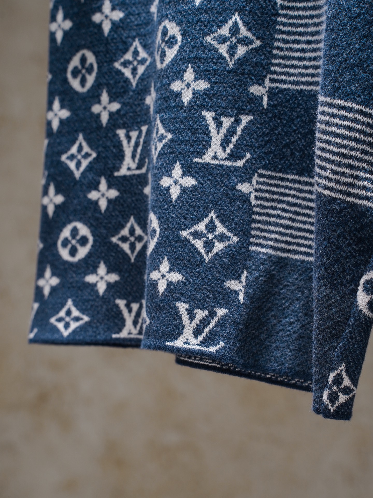 Louis Vuitton 1v针织新款拼接短裤