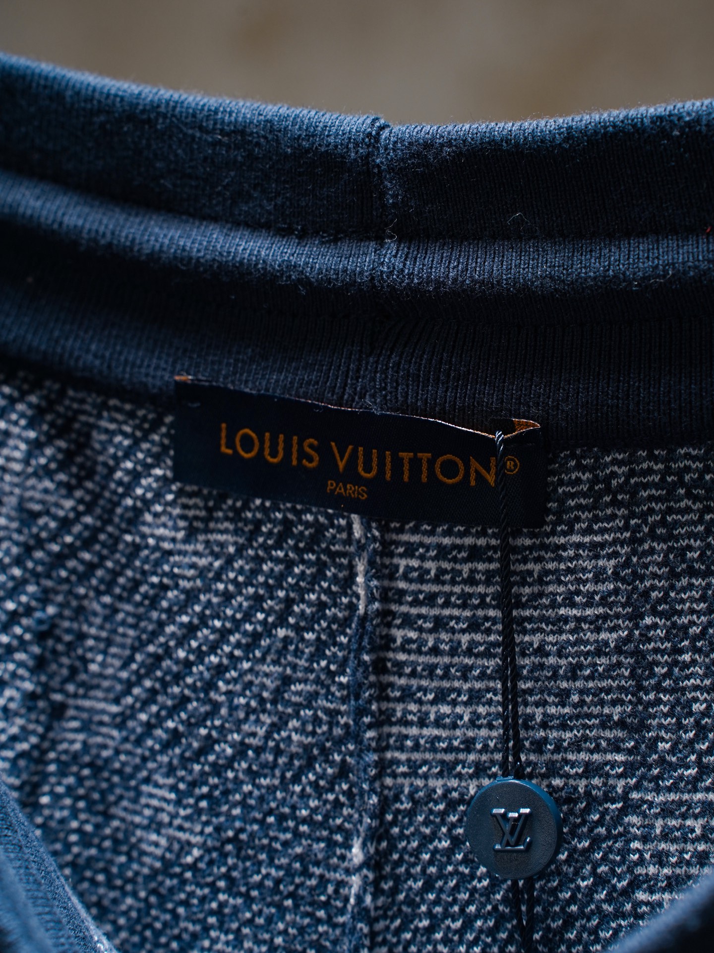 Louis Vuitton 1v针织新款拼接短裤