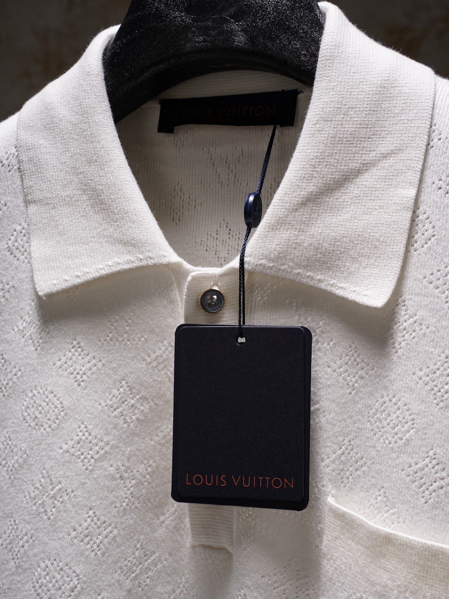 Louis Vuitton LV路易威登 MONOGRAM 网眼短袖马球衫