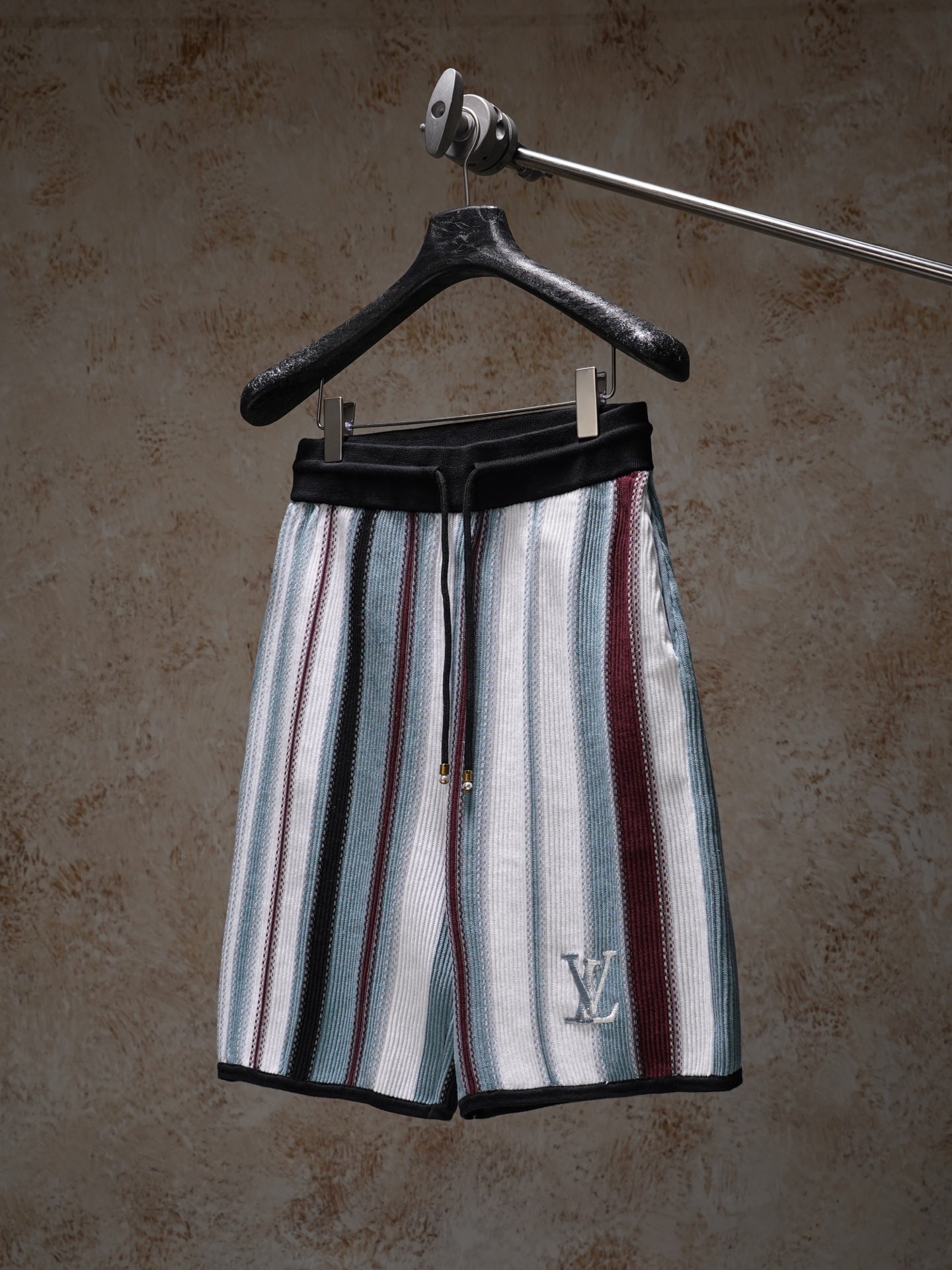 Louis Vuitton LOUIS VUITTON 条纹钩针短裤