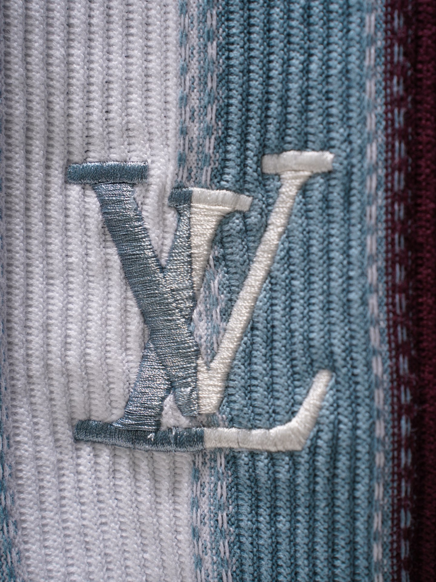 Louis Vuitton LOUIS VUITTON 条纹钩针短裤