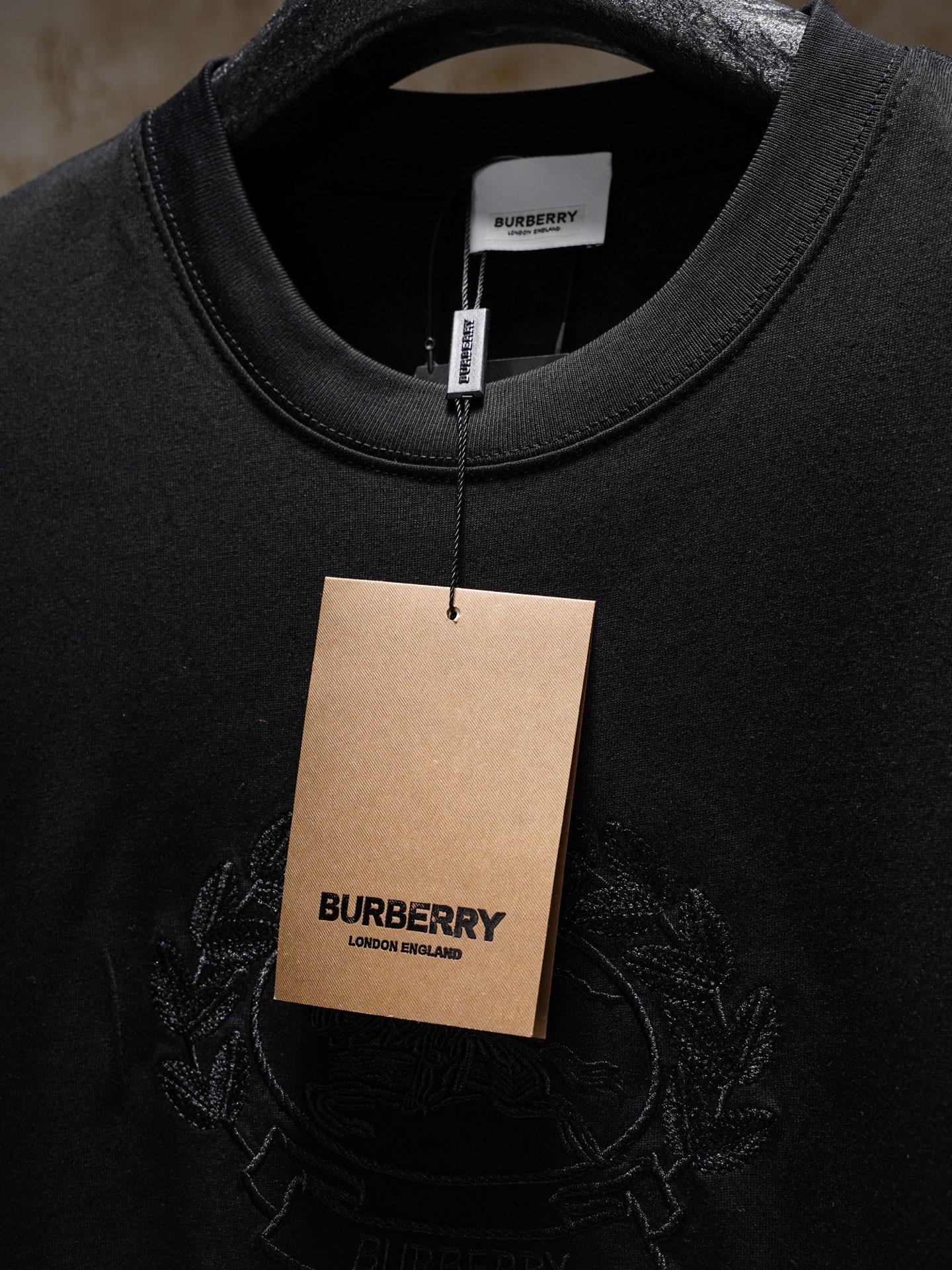Burberry Bbr巴宝莉2026春夏新款 圆领长袖