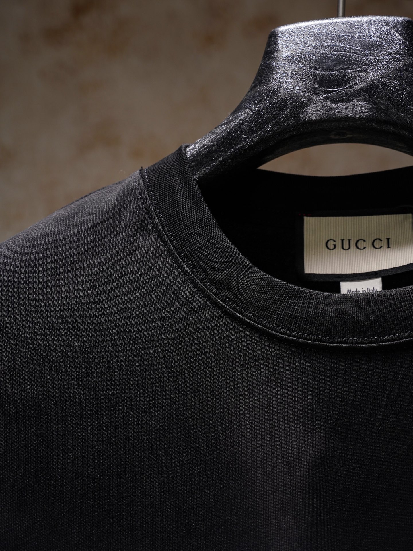 Gucci Gucci/古驰新款贴布假口袋圆领长袖