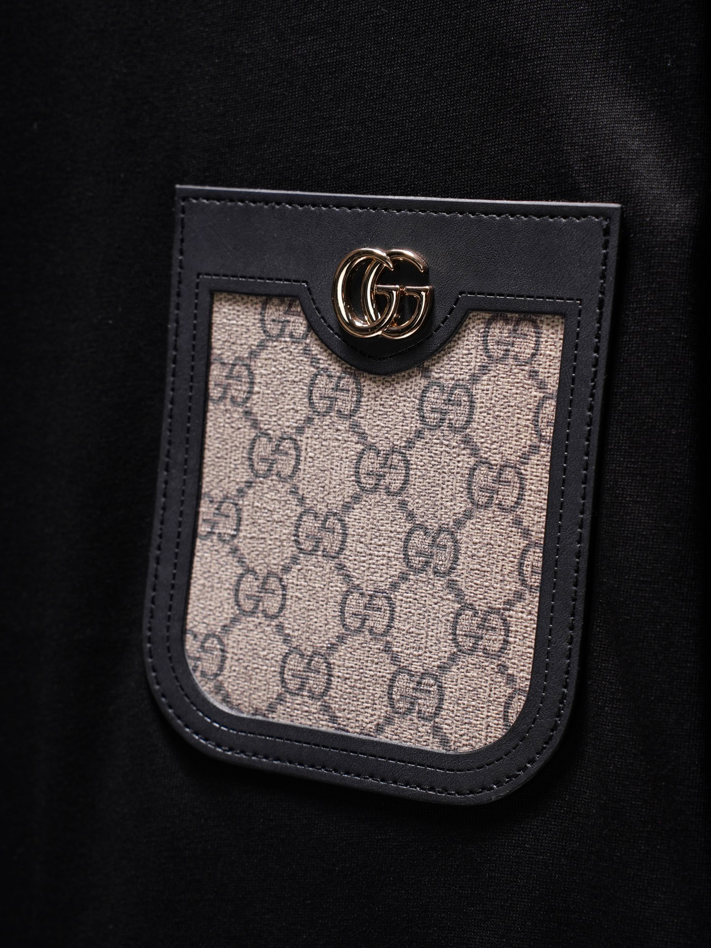 Gucci Gucci/古驰新款贴布假口袋圆领长袖