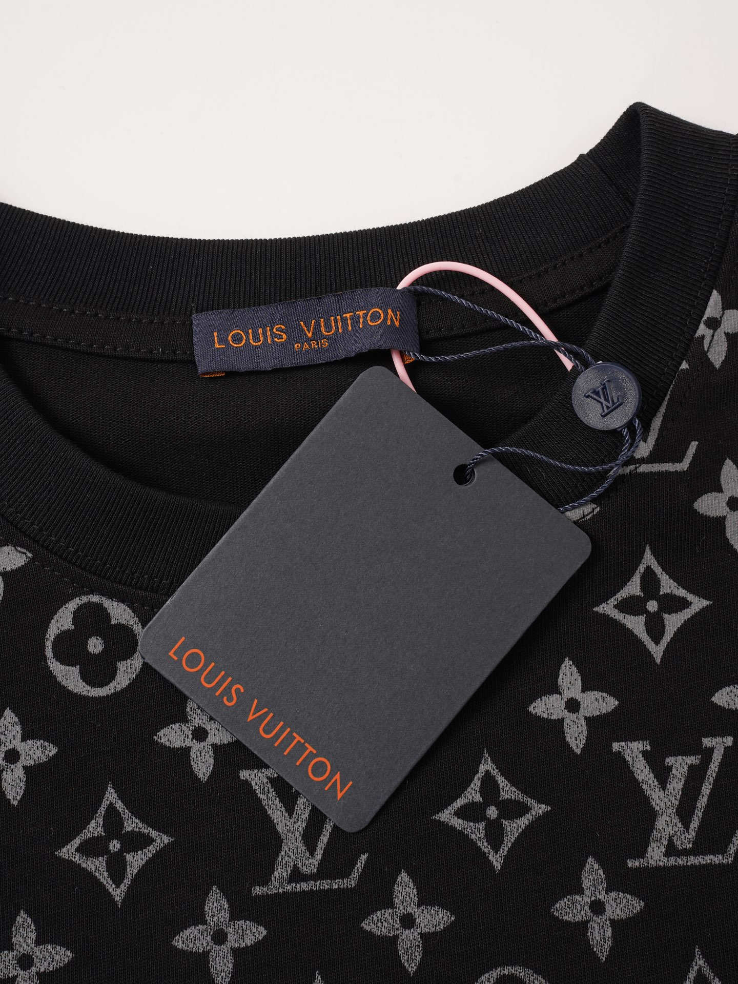 Louis Vuitton 1v路易威登 2025ss印花标识短袖T恤