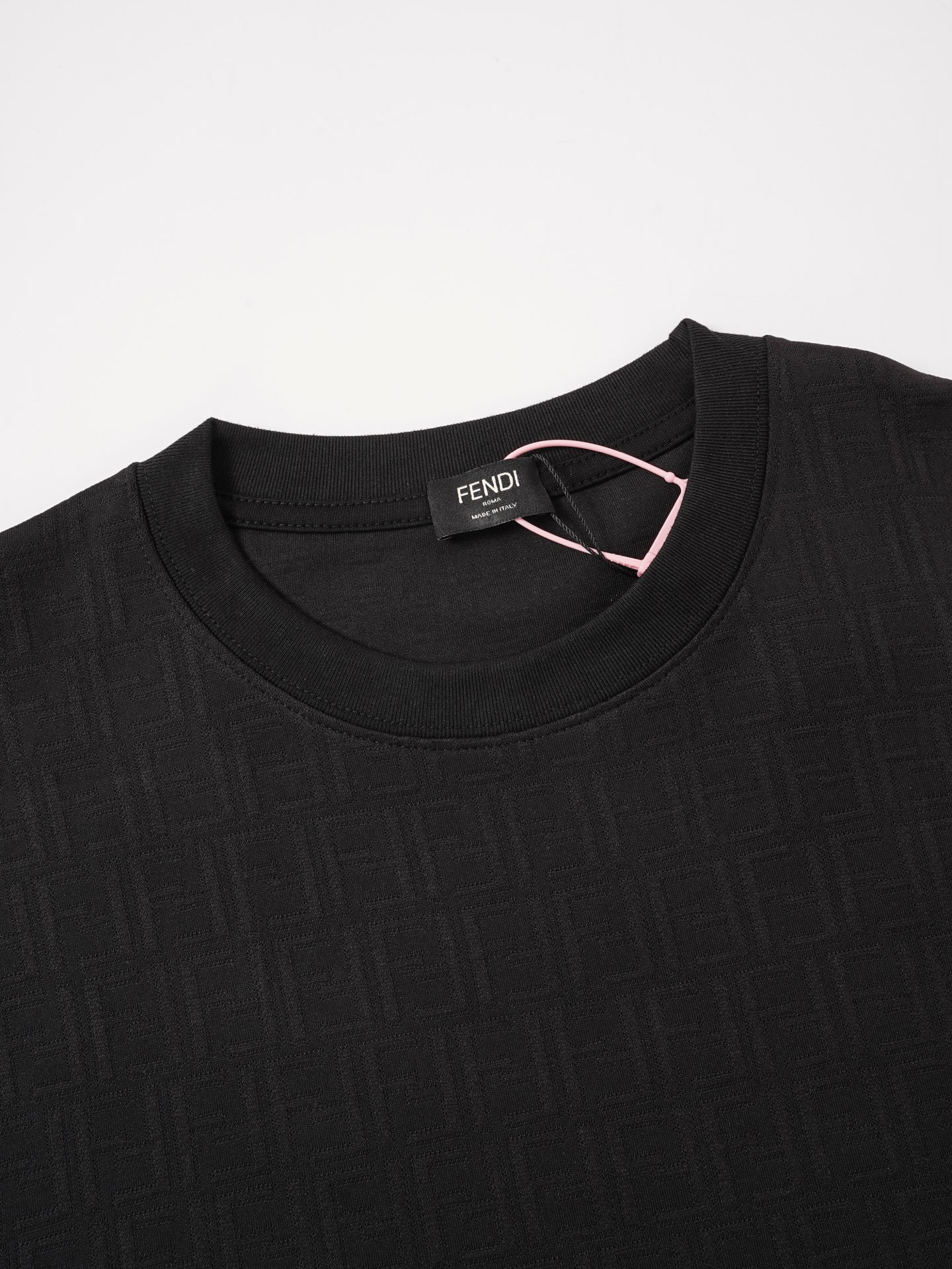 Fendi Fendi芬迪 26ss新品 提花针织短袖T恤