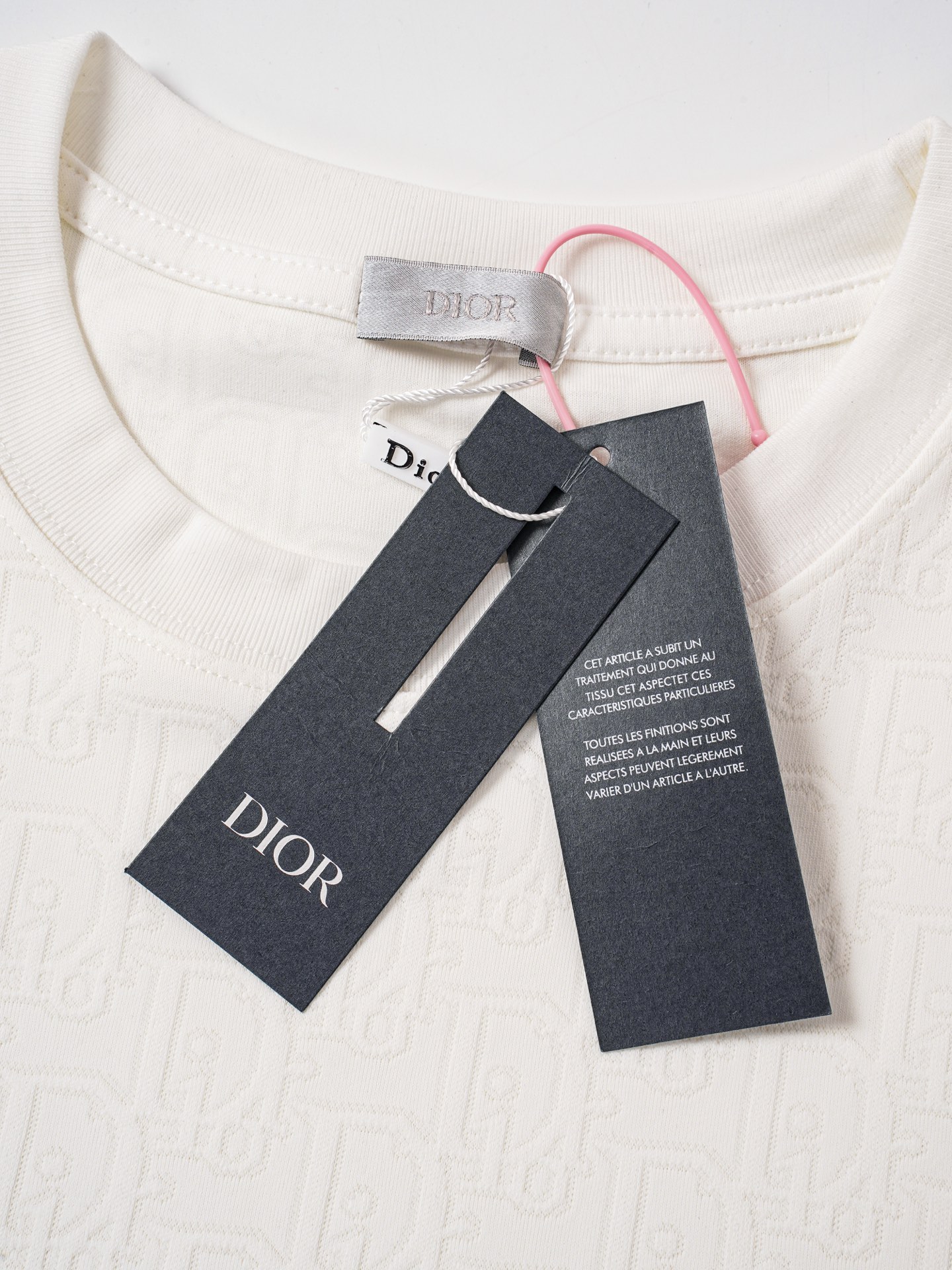 Dior Dior迪奥26ss新品 提花针织短袖T恤