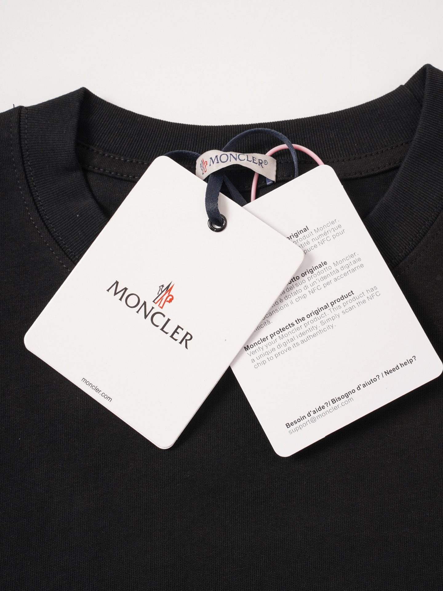 Moncler MONCREL蒙口2026春夏短袖圆领T恤