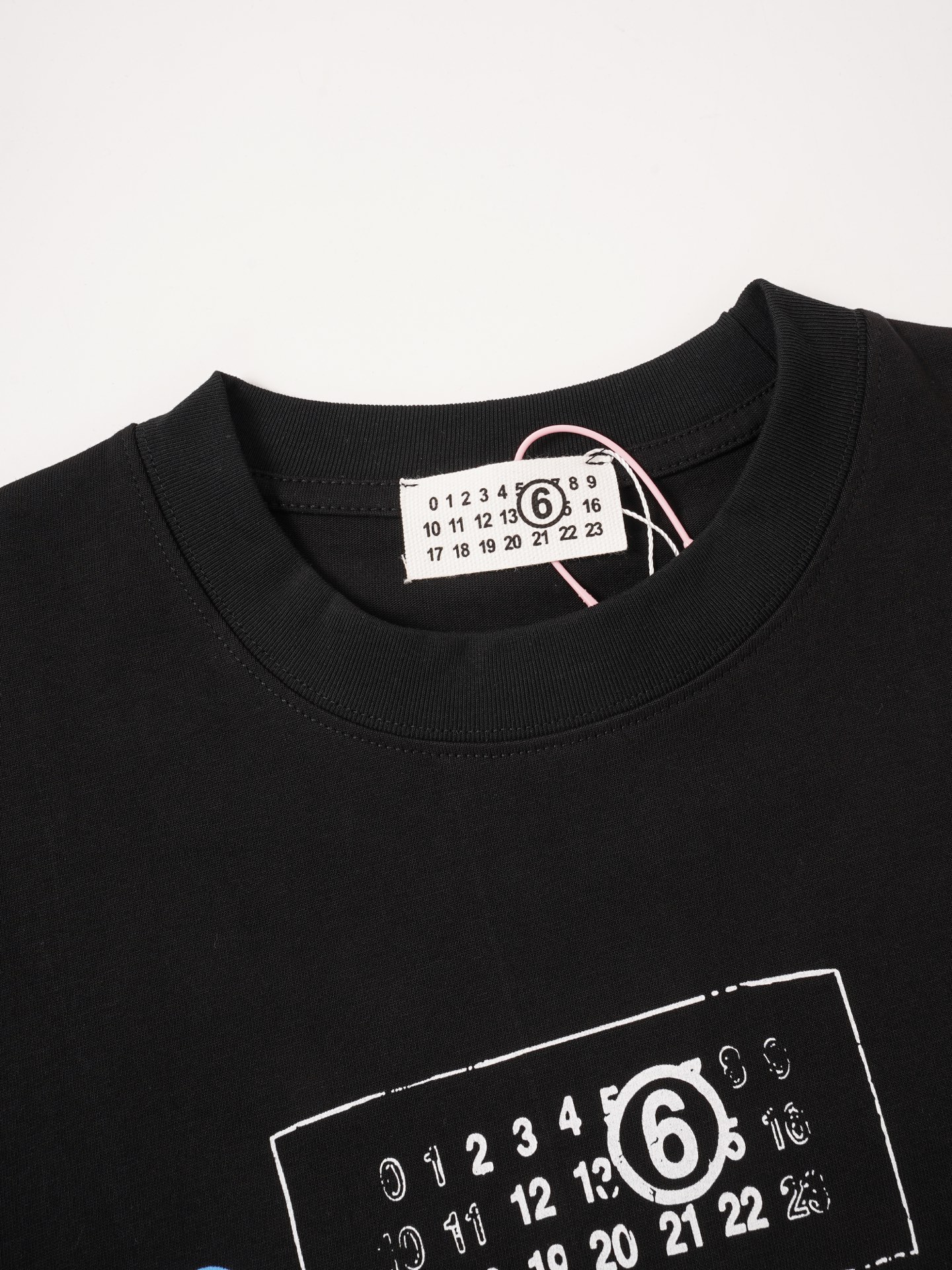 Maison Margiela Maison Margiela马吉拉26ss借阅单印花短袖T恤