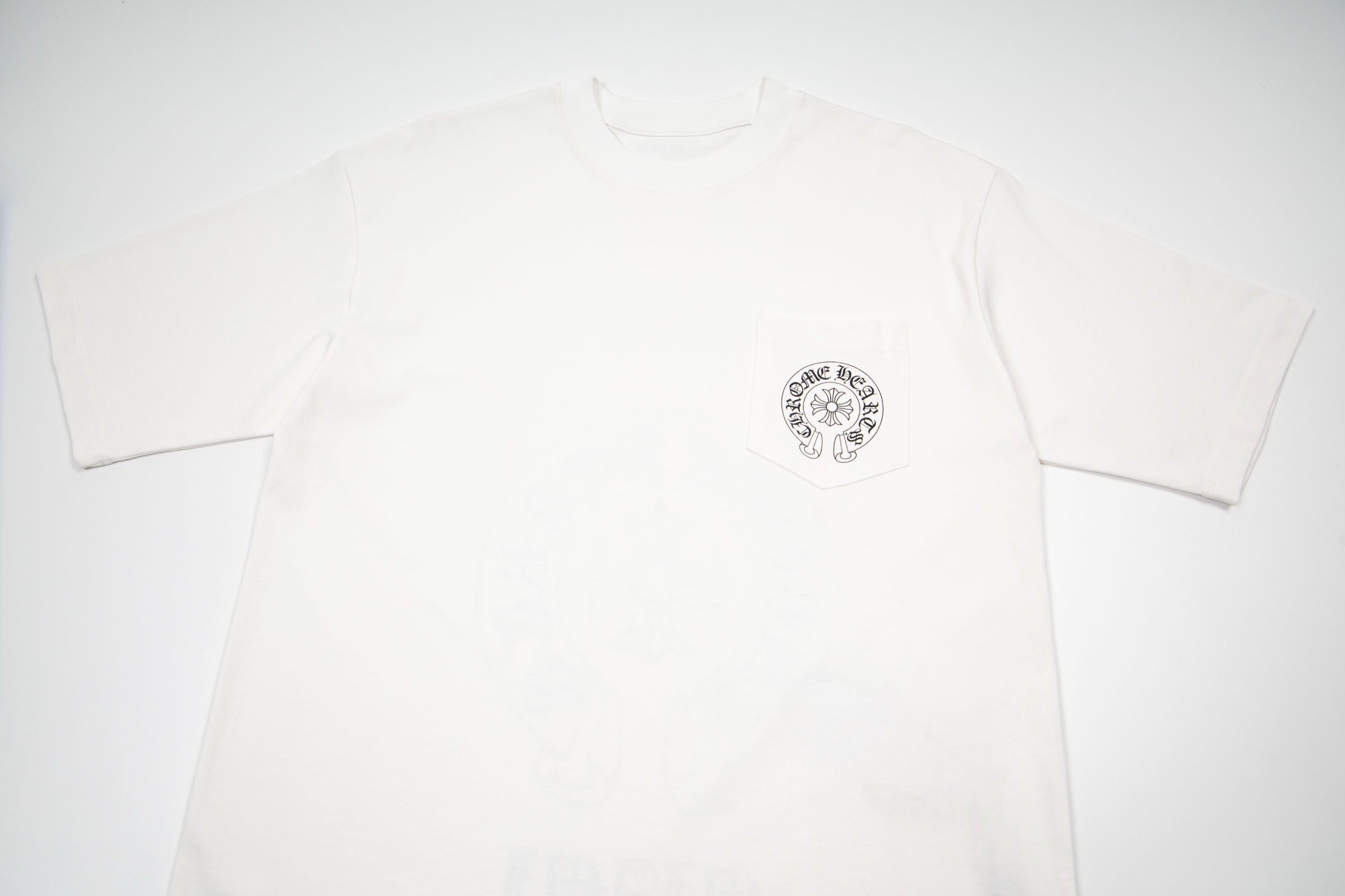 Chrome Hearts CH克罗心印花圆迈阿密领T恤短袖