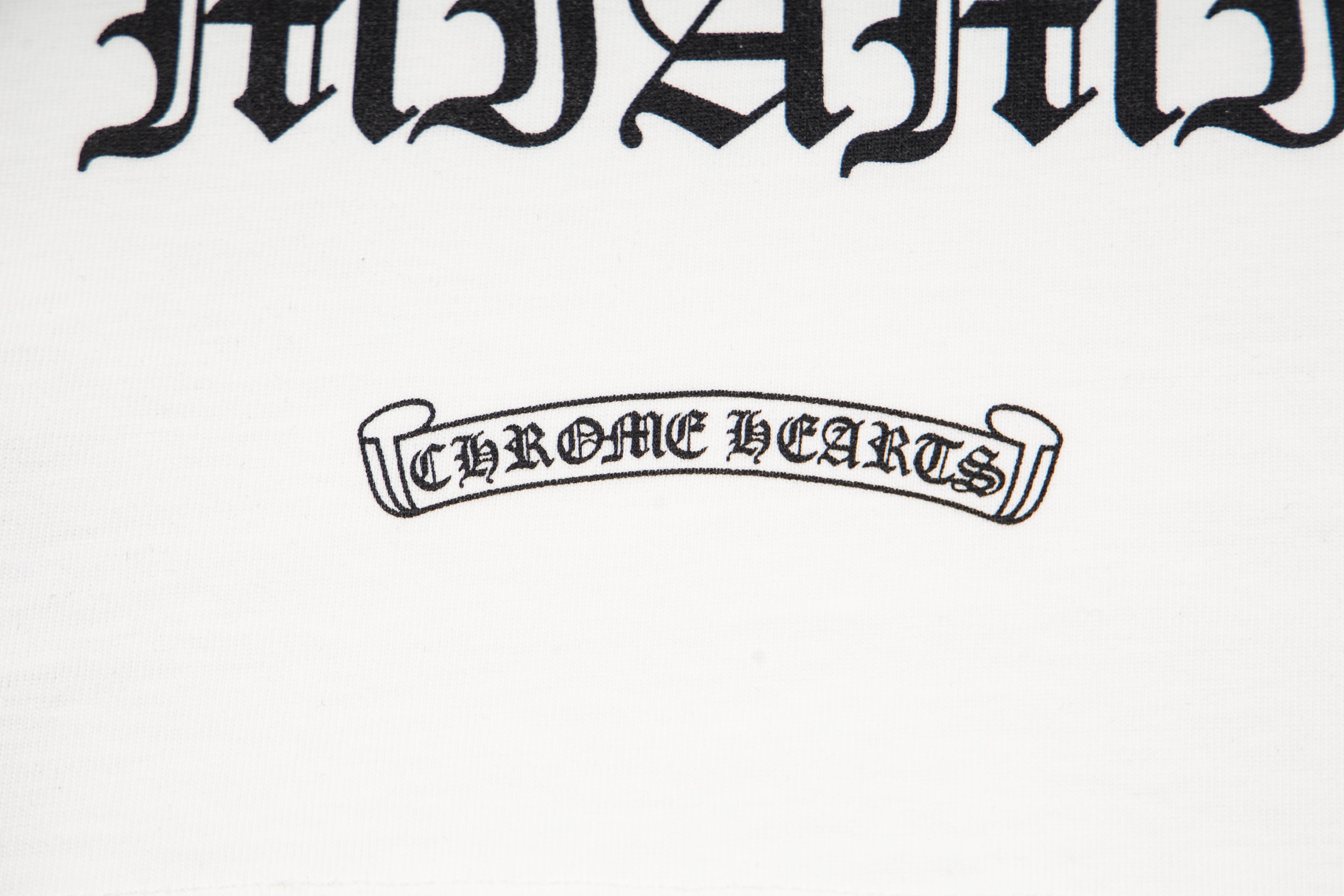 Chrome Hearts CH克罗心印花圆迈阿密领T恤短袖