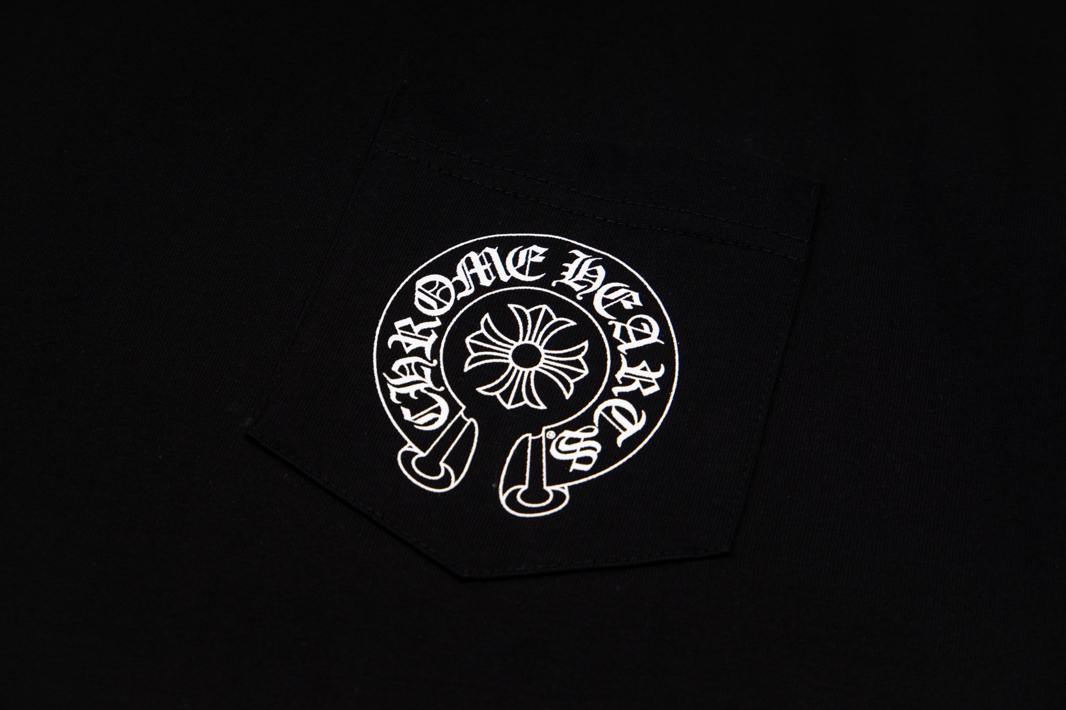 Chrome Hearts CH克罗心印花圆迈阿密领T恤短袖