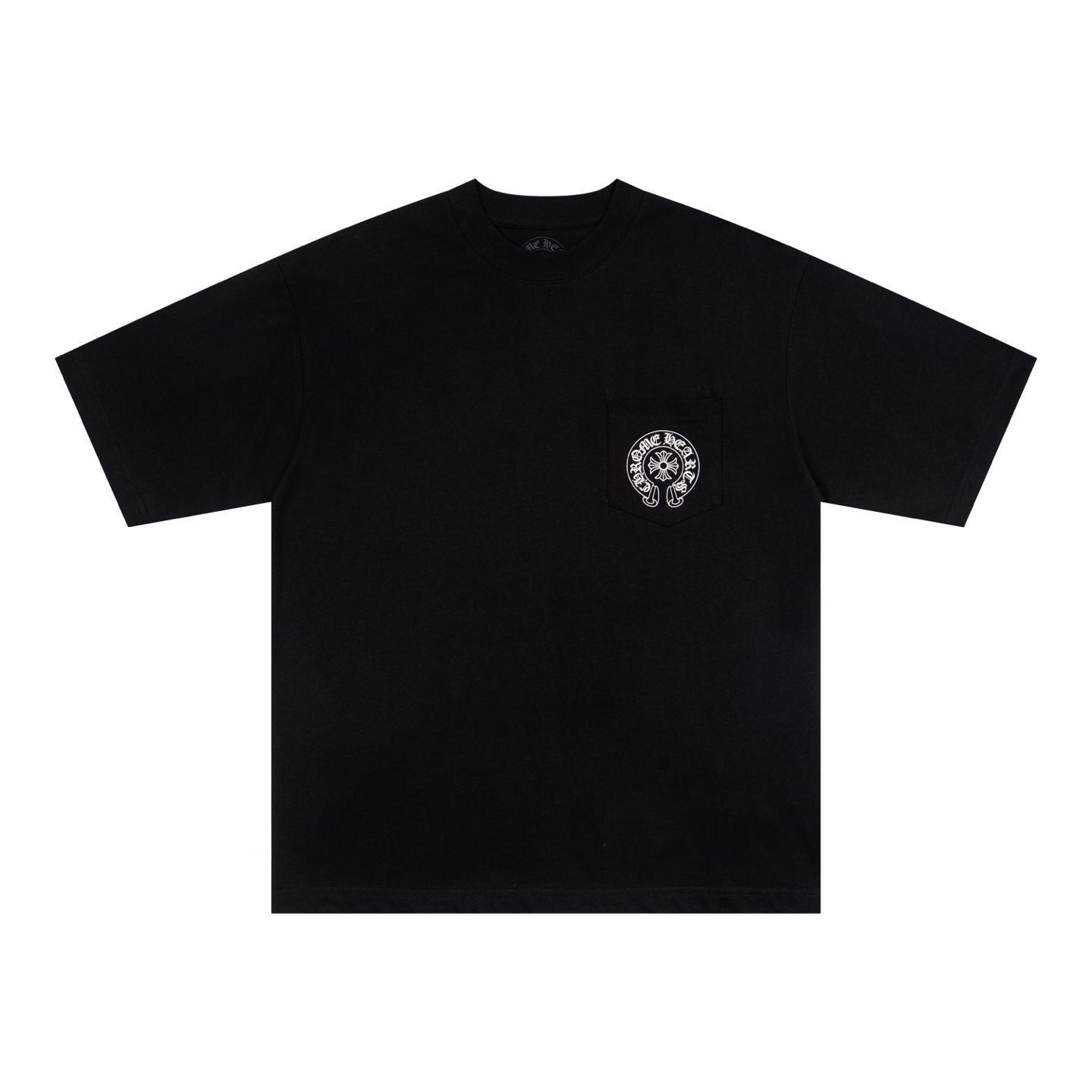 Chrome Hearts CH克罗心印花圆迈阿密领T恤短袖