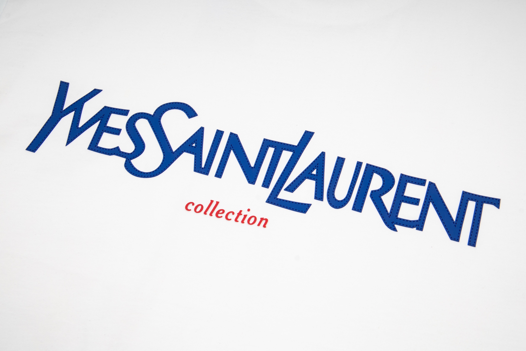 Saint Laurent Ysl圣罗兰 字母胶片短袖t恤