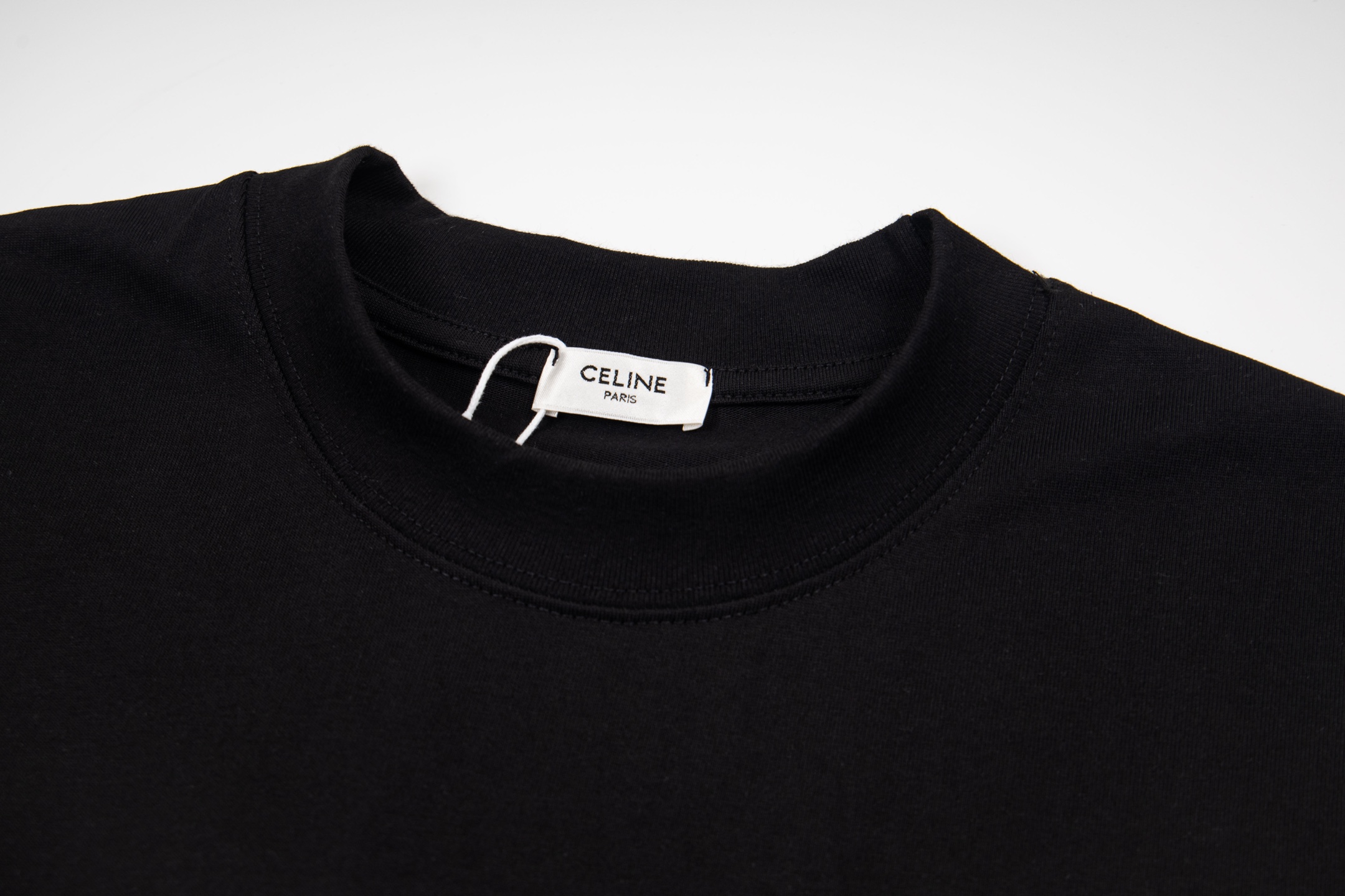 Celine CELINE 赛琳字母logo 短袖T恤
