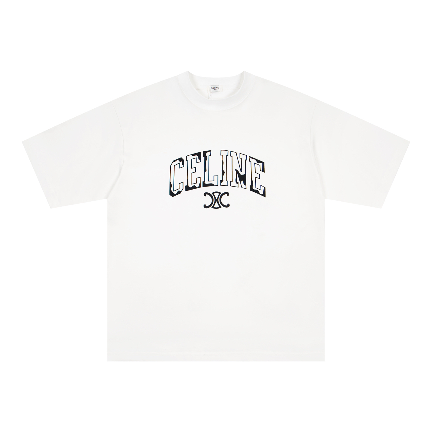 Celine CELINE 赛琳字母logo 短袖T恤