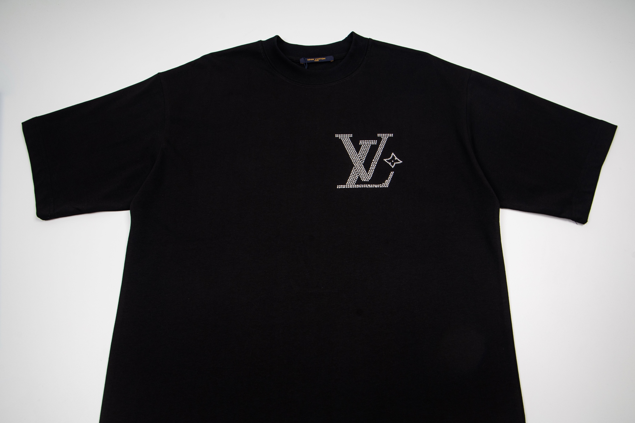 Louis Vuitton LOUIS VUITTON/路易2026ss新款logo压钻T恤