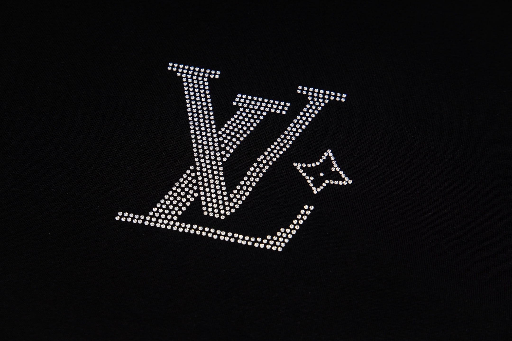 Louis Vuitton LOUIS VUITTON/路易2026ss新款logo压钻T恤