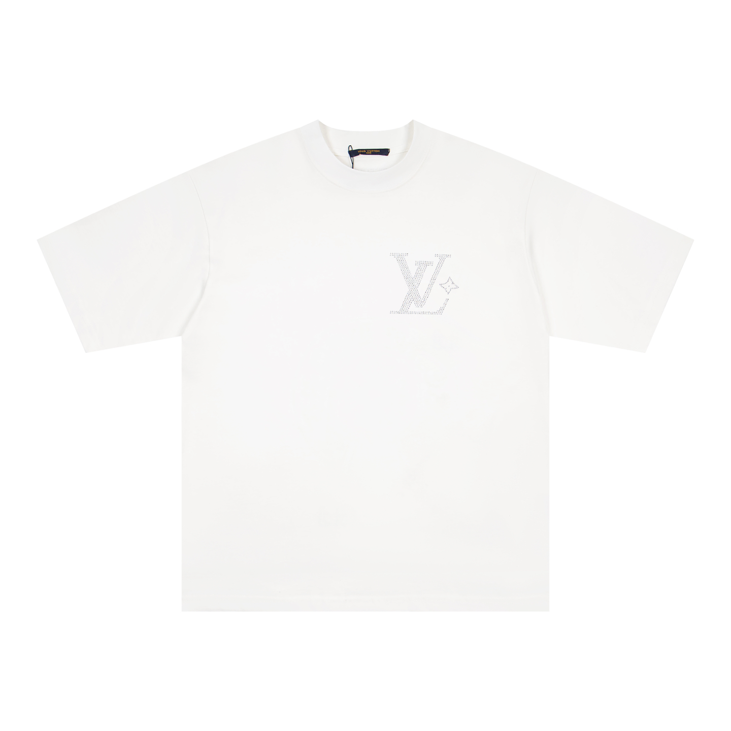 Louis Vuitton LOUIS VUITTON/路易2026ss新款logo压钻T恤